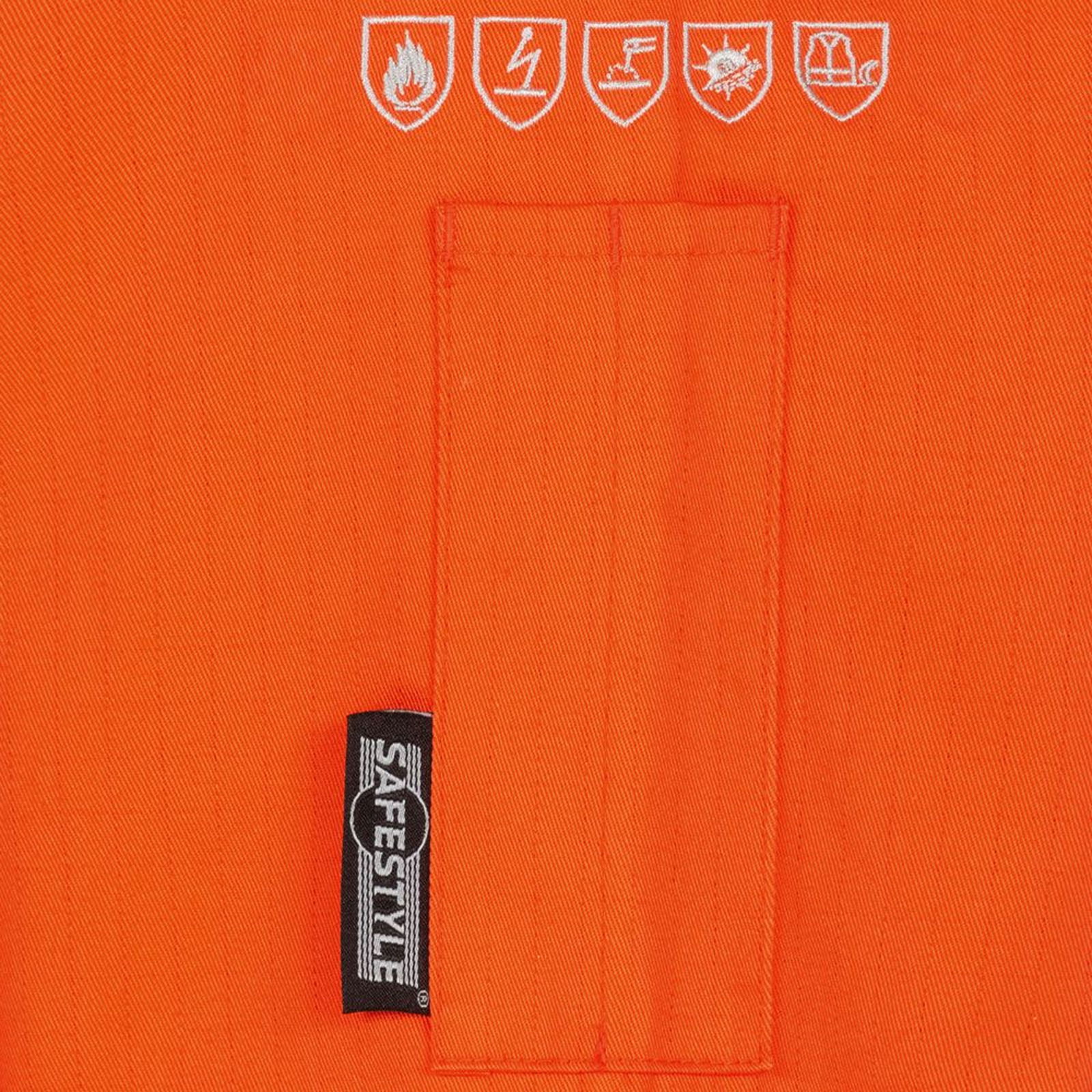 Warnschutzoverall Multinorm Orange Safestyle Mauno 23467