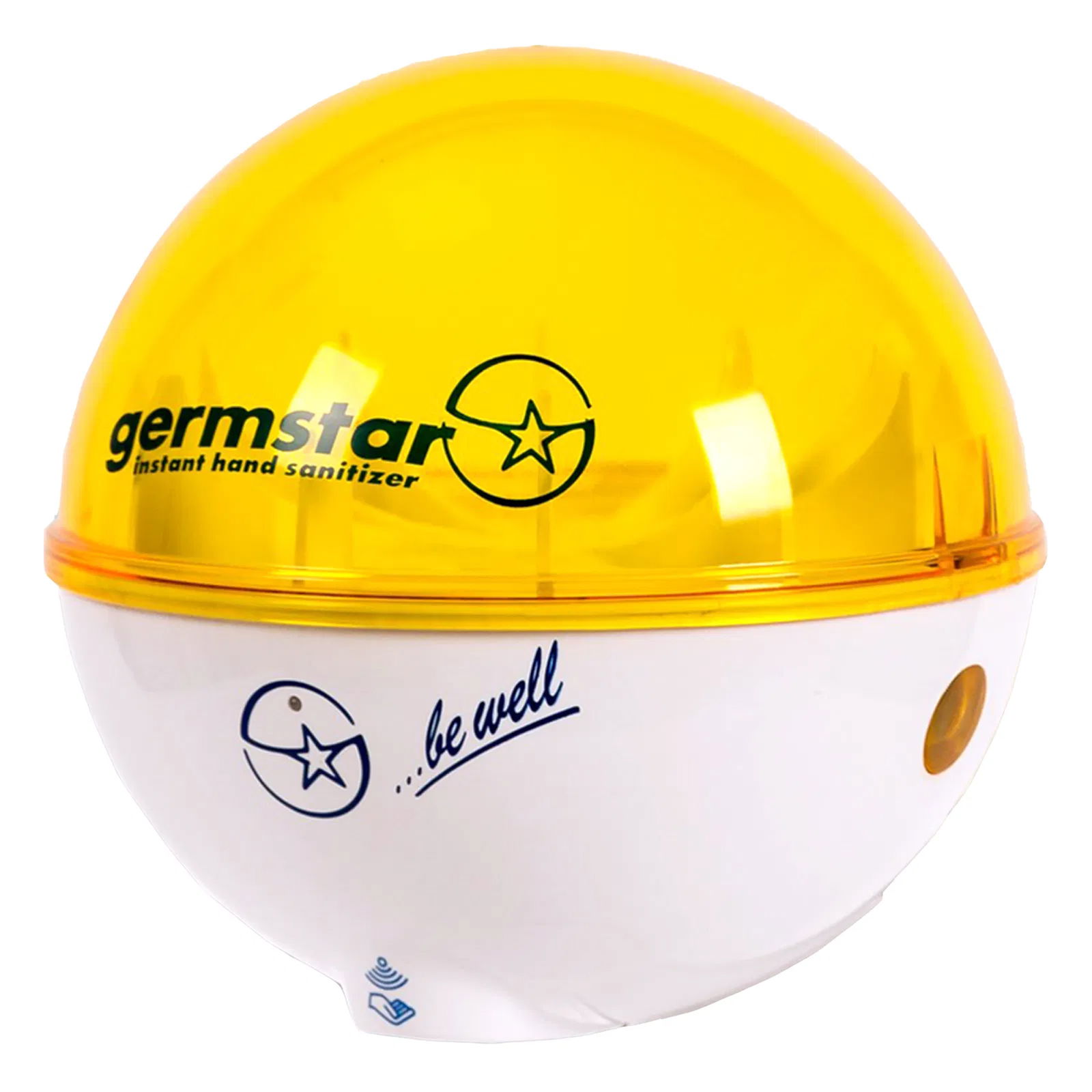 Germstar G1 Desinfektionsspender berührungslos gelb-weiss