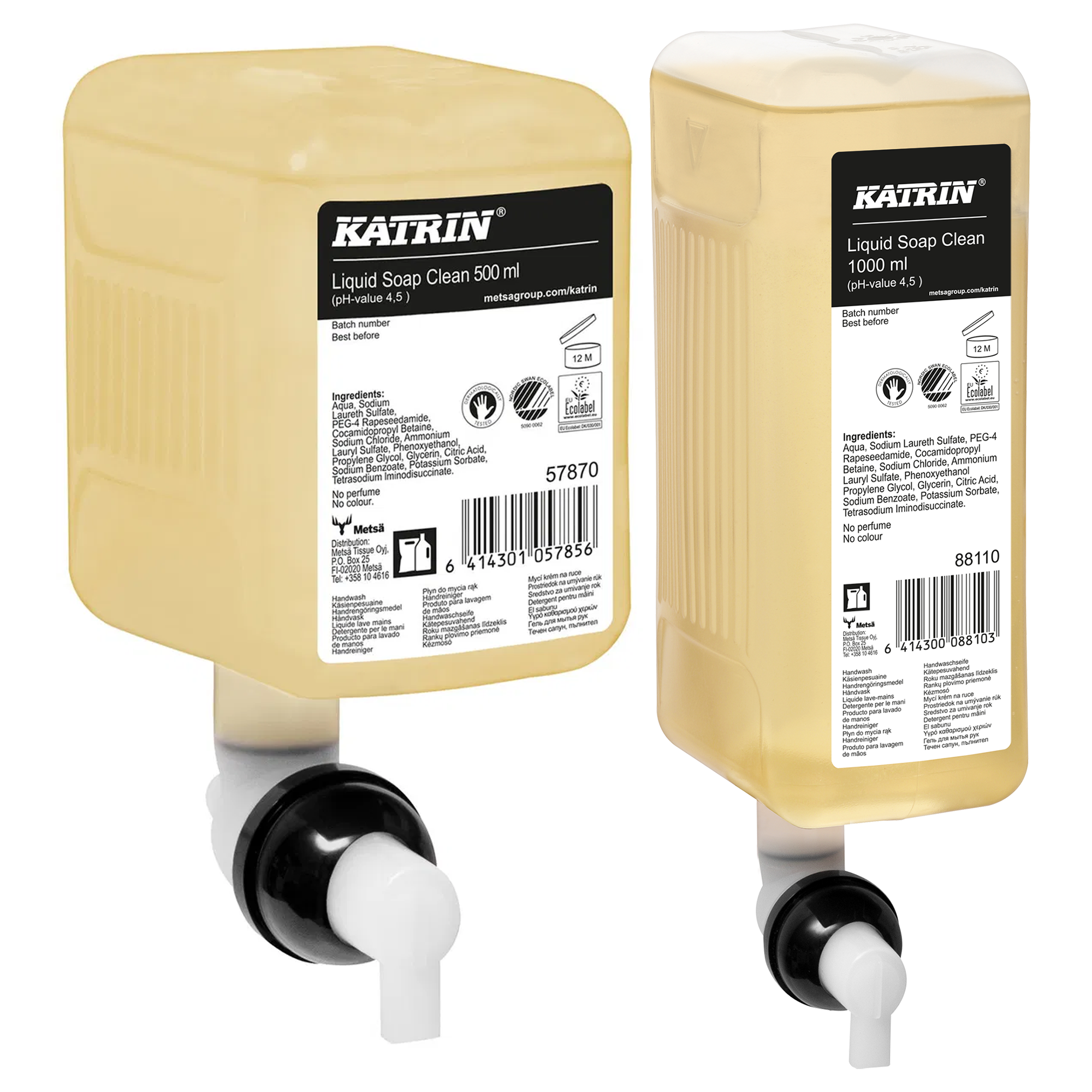 Savon liquide | 500 ml & 1'000 ml | Katrin Clean
