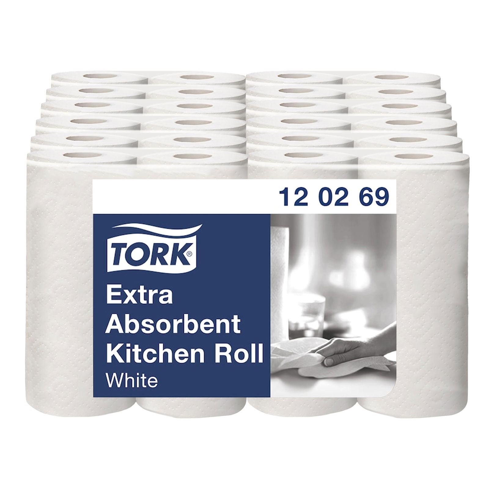 TORK 120269 essuie-tout extra absorbant blanc