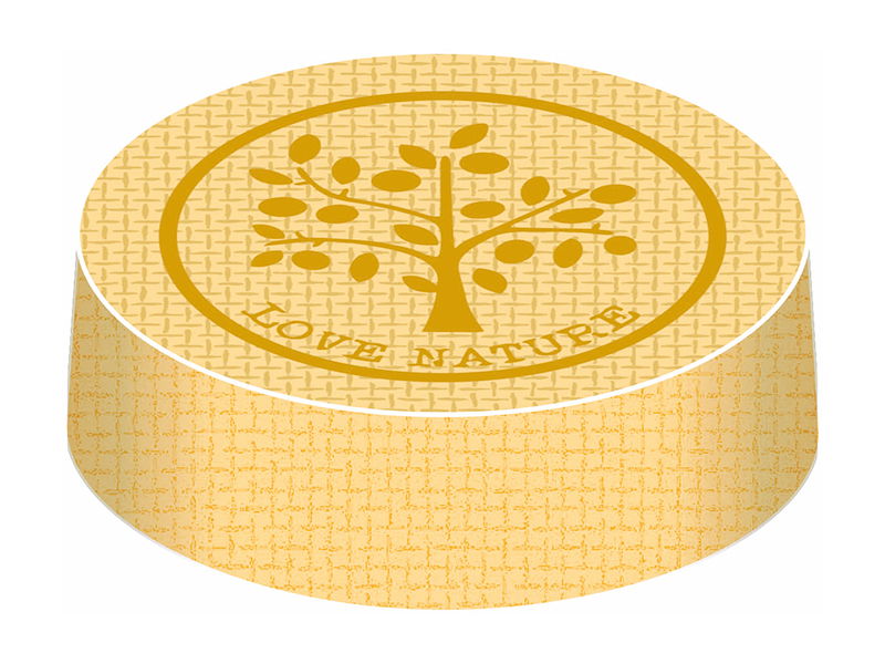 Mank Caps Glasabdeckung Love Nature Jute