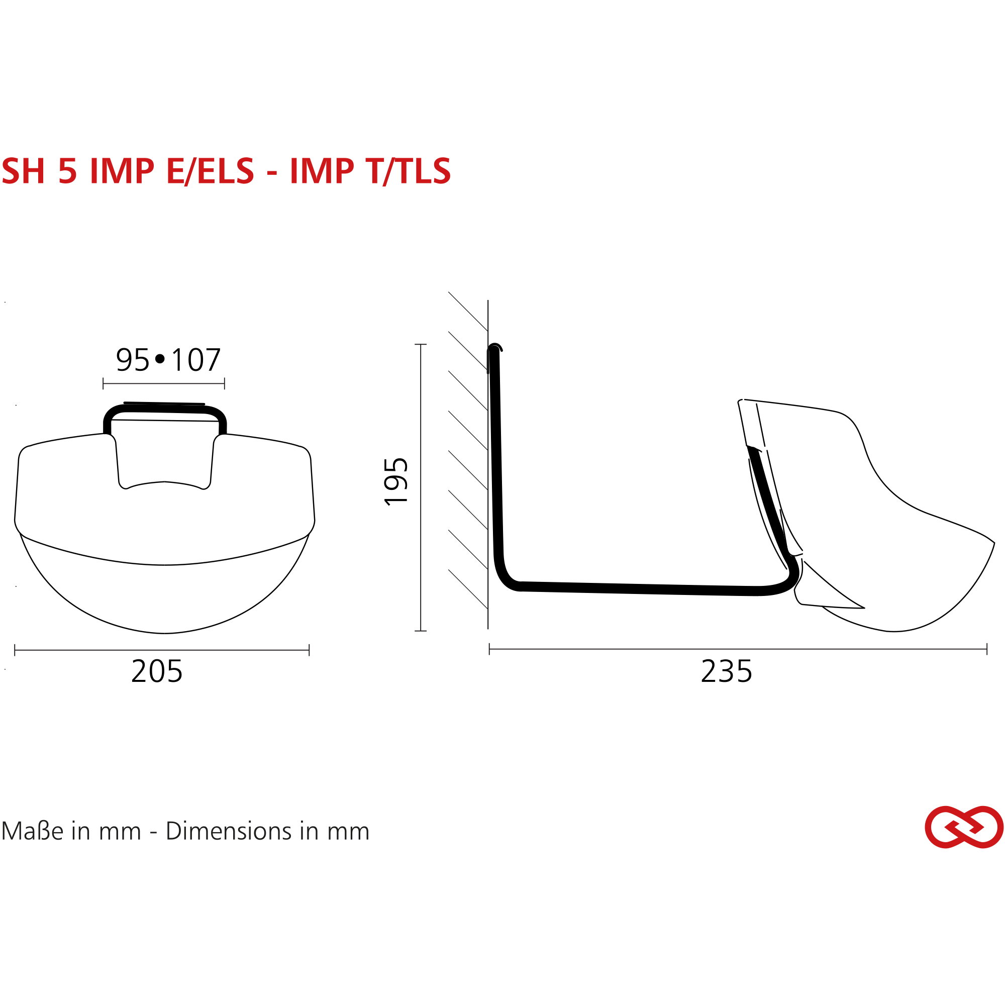 Sitzkissen, Halterung, Bezug, Maße, Schüsselform