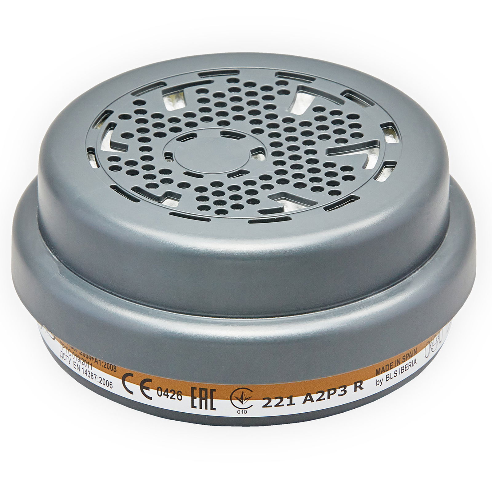 Atemschutzfilter BLS 221 A2 P3R, Kombifilter für Halbmasken, 8 Stück