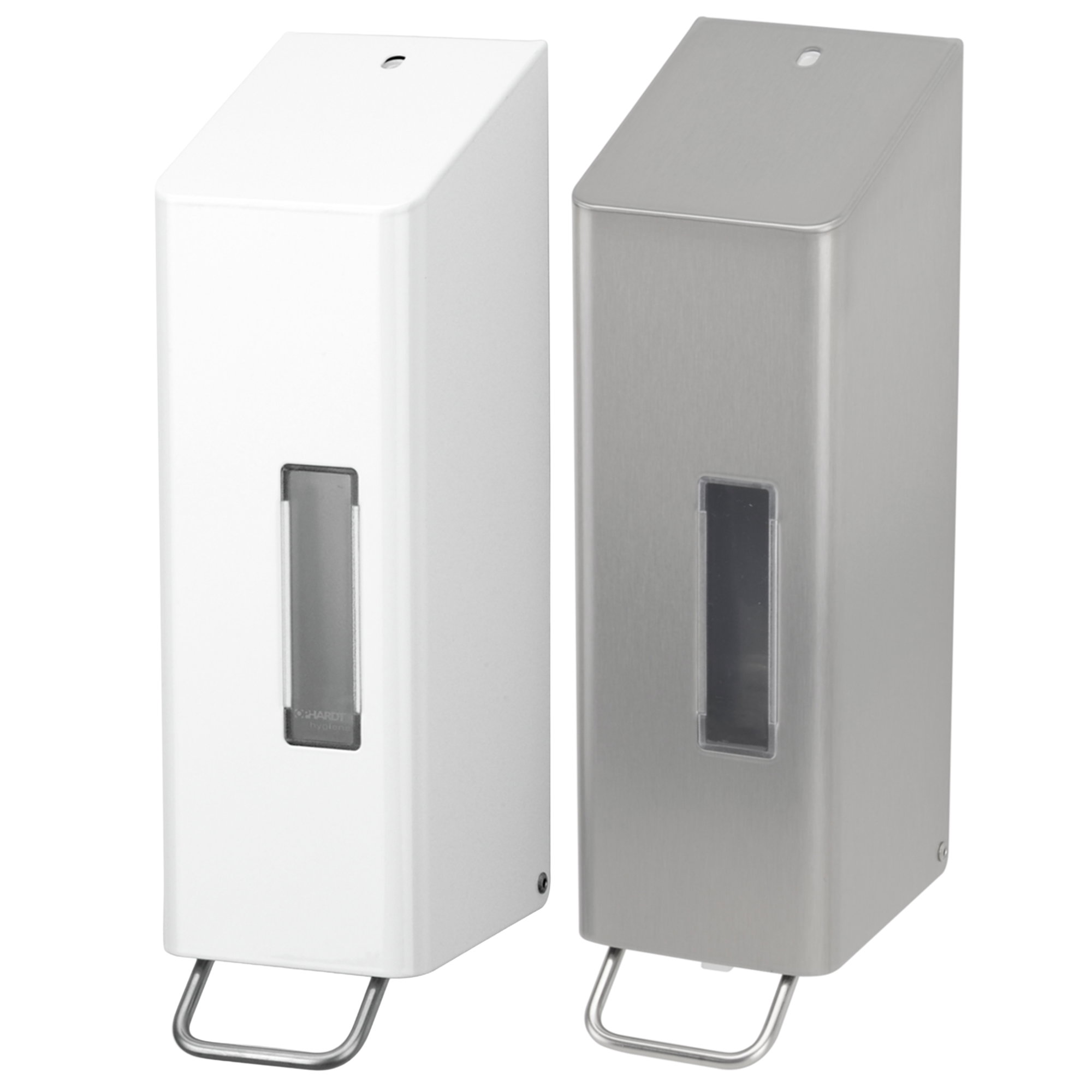 Seifenspender, Handseifenspender, Kunststoff, Silikonband, verticaler Spender