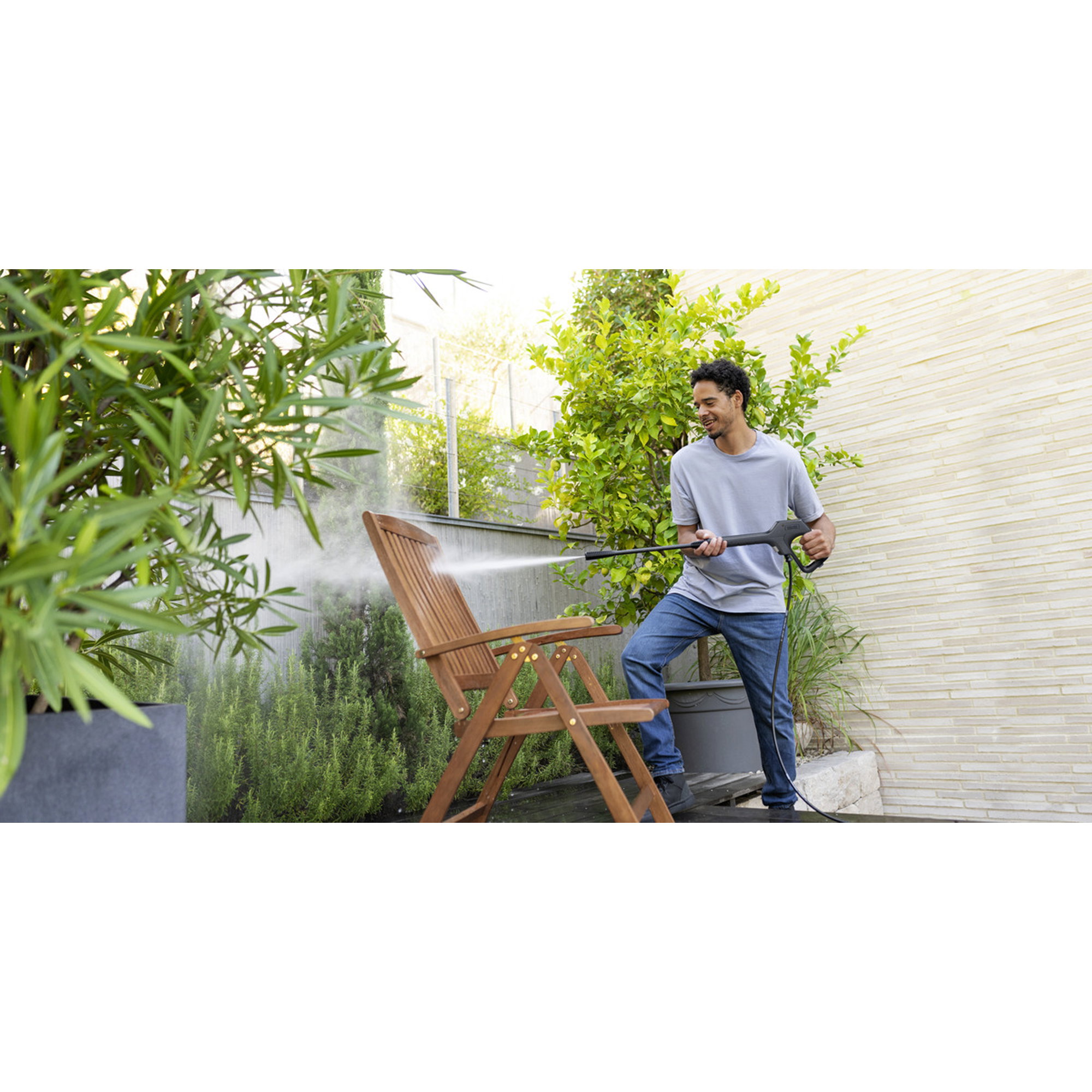 Druckreiniger, Garten, Schlauch, Sprayer, Außenreinigung
