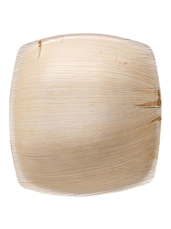 Schalen quadratisch Palmblatt