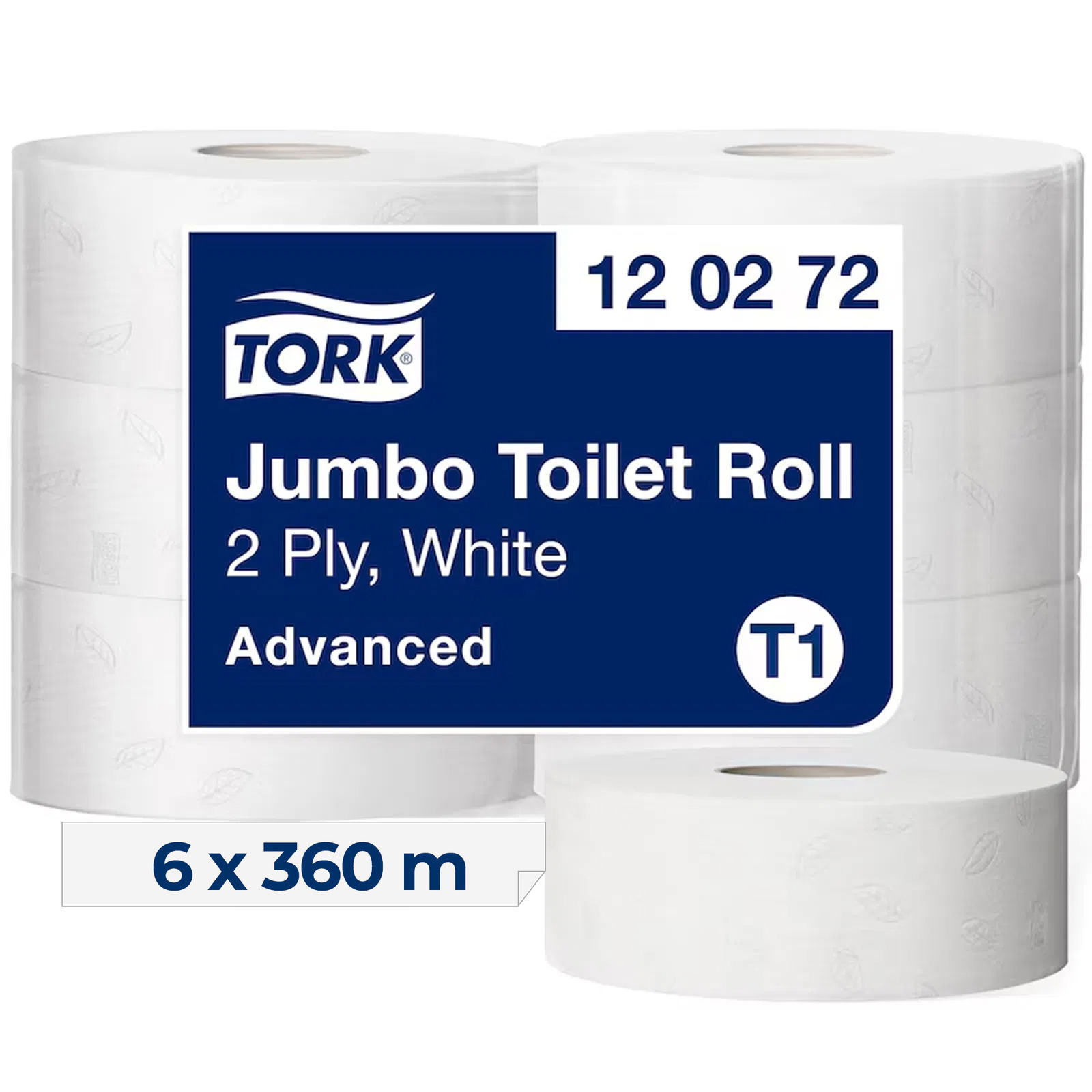 Tork 120272 T1 carta igienica Jumbo Advanced 2 veli
