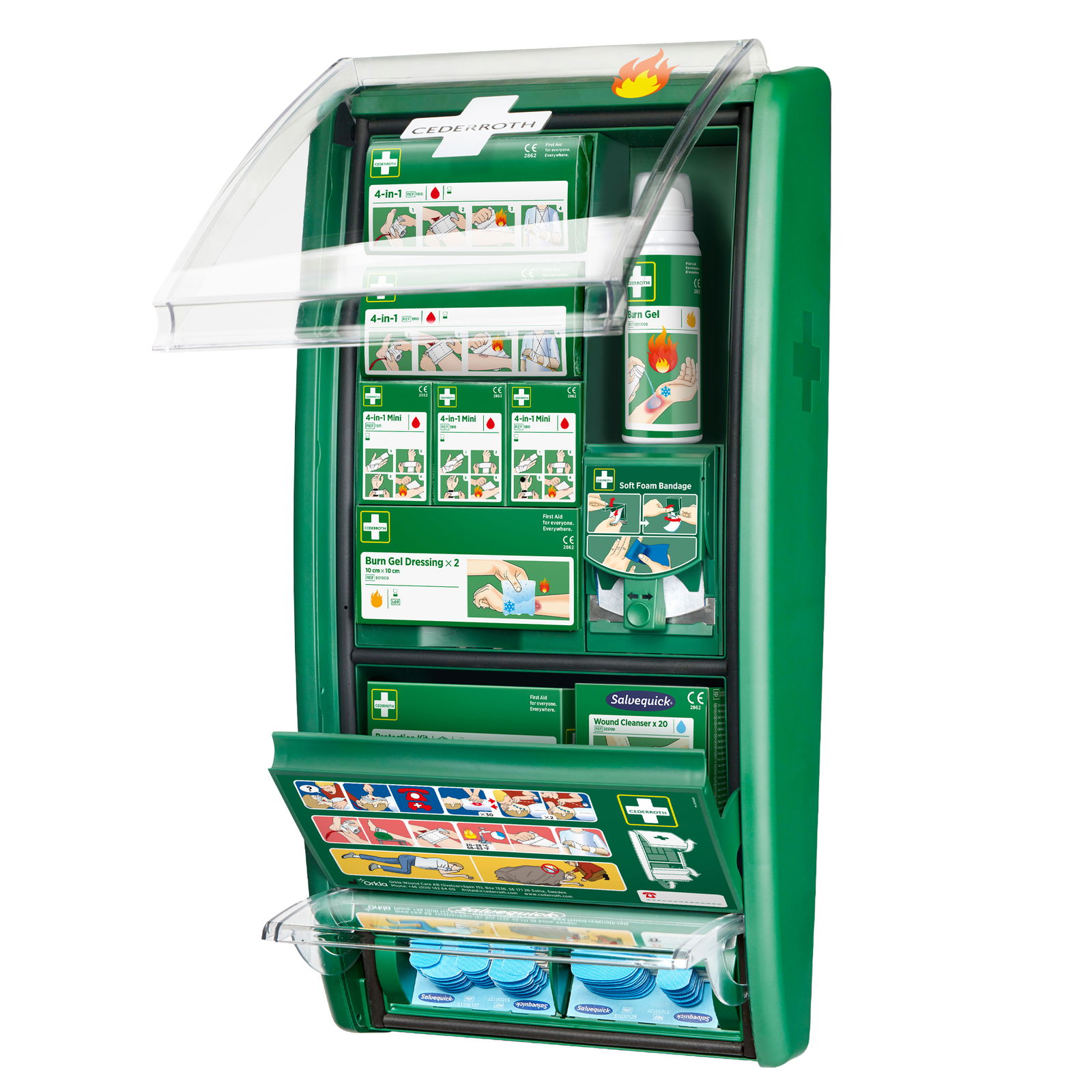 Erste Hilfe und Brandwunden Station Cederroth 51011003