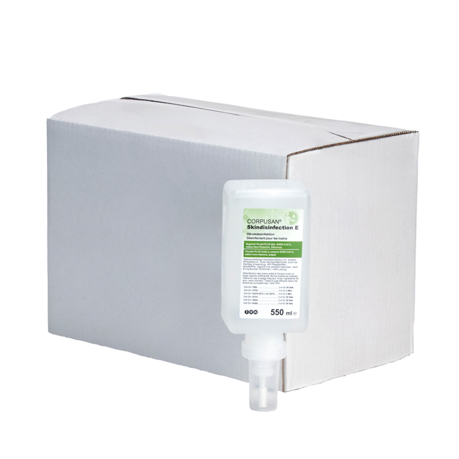 Hand disinfectant Corpusan cartridge Edge 550 ml Hygolet 10.053