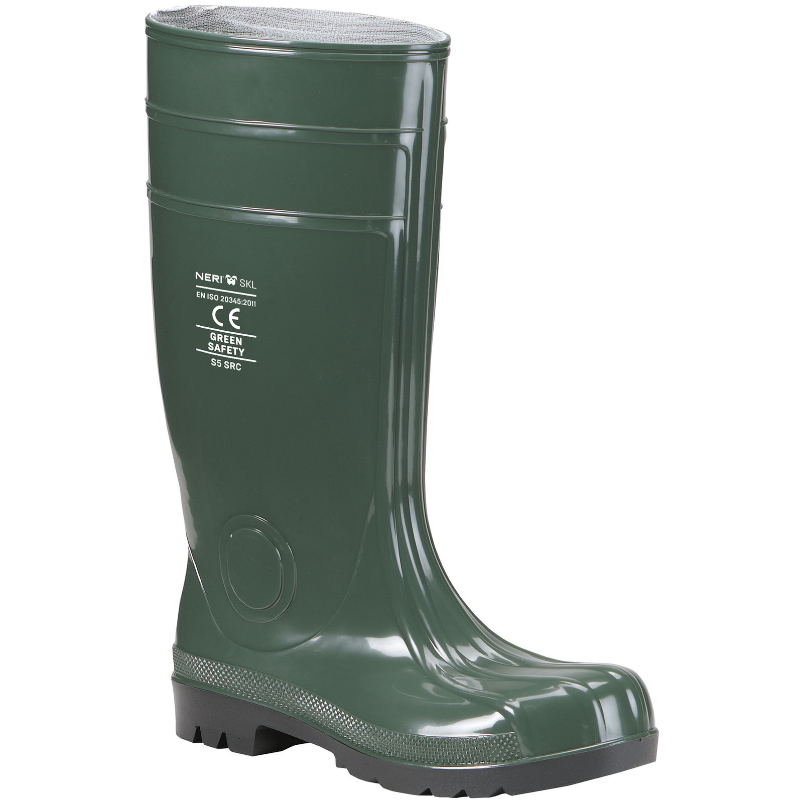 Bottes de sécurité S5 | NERI GREEN SAFETY S5 SRC | PVC & caoutchouc nitrile