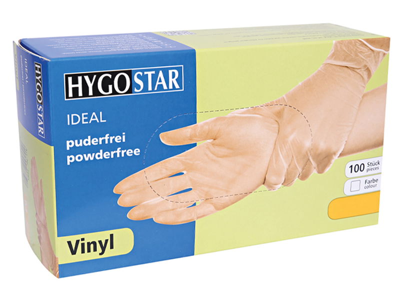 Vinyl Einweghandschuhe Ideal puderfrei