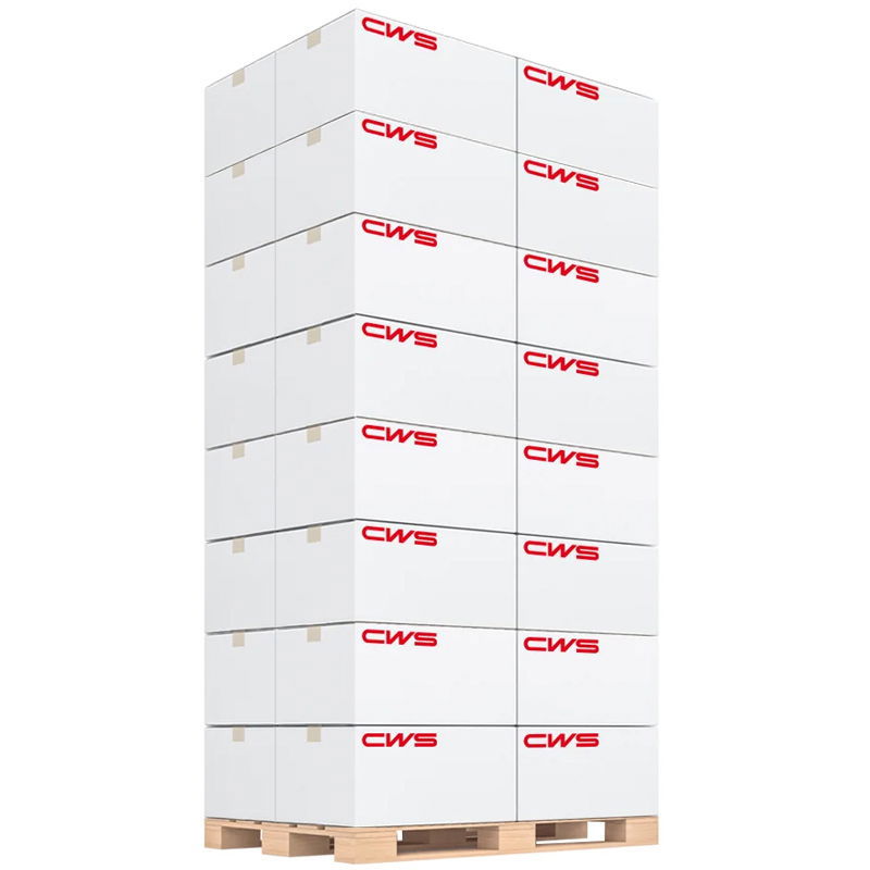 Papierhandtücher CWS Classic V-Falz Zellstoff 2-lagig Palette