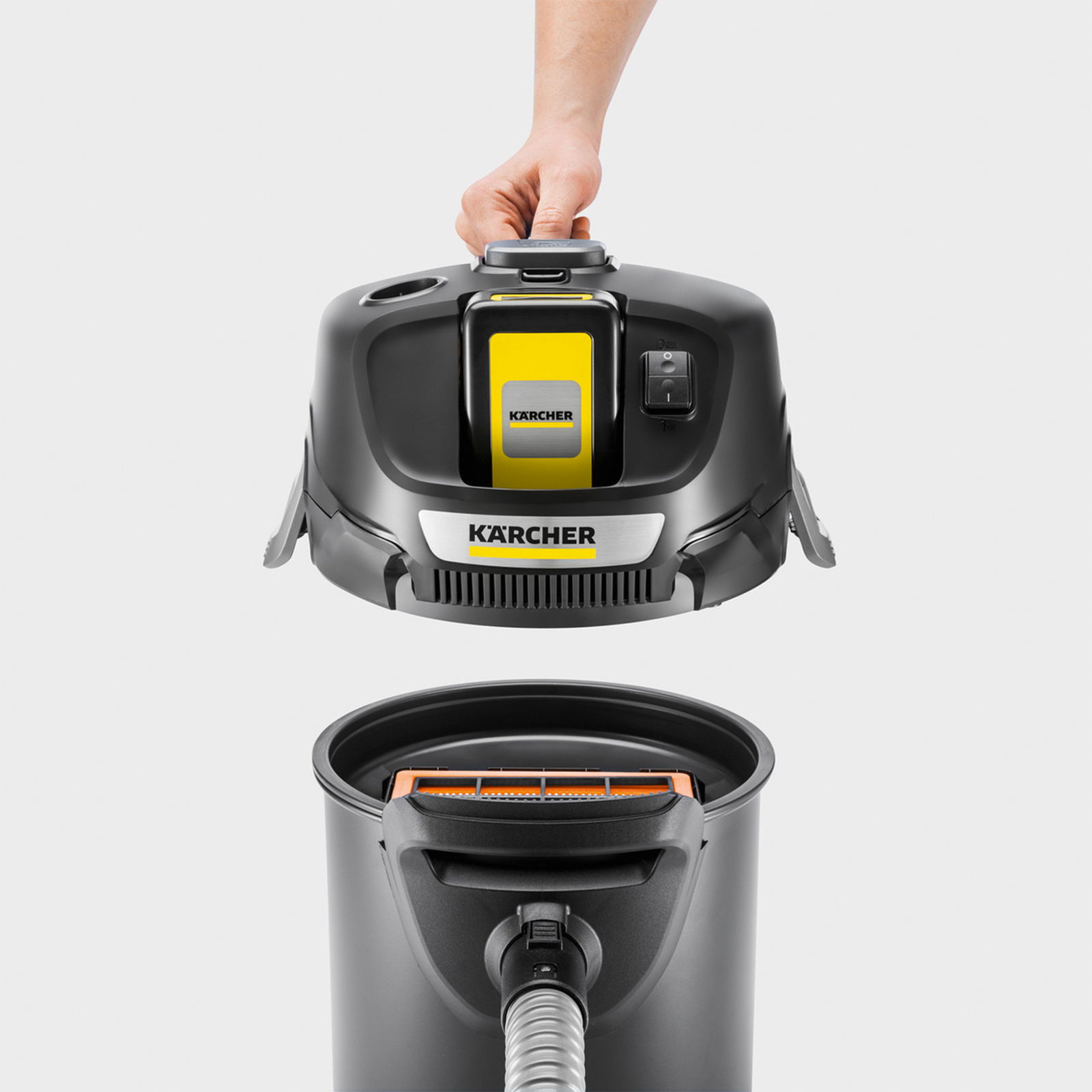 Cordless Ash Vacuum Cleaner Kärcher AD 2 BATTERY