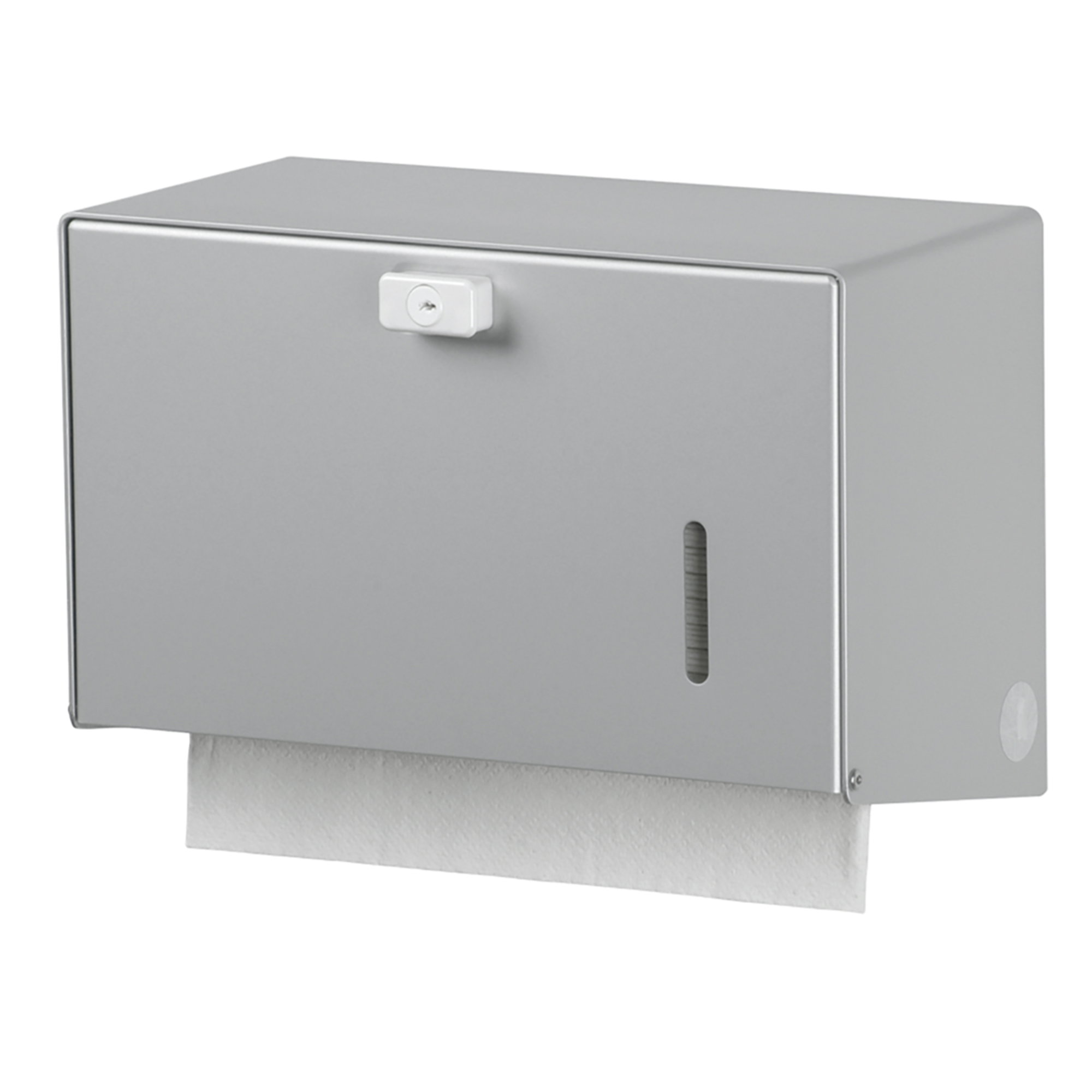 Papierhandtuchspender, Metallgehäuse, Wandmontage, Papiertuchrolle, schlossbar