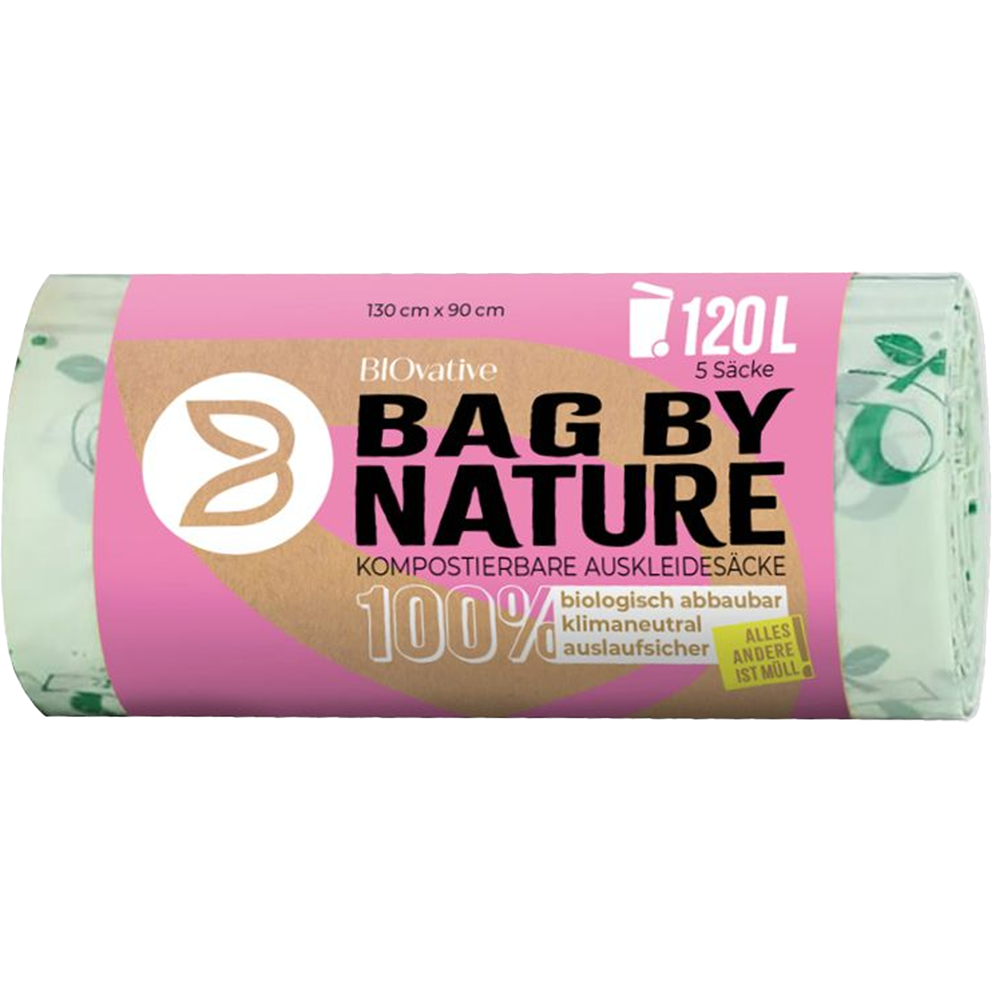 Bio-Abfallsäcke 120 l | Maisstärke | BIOvative