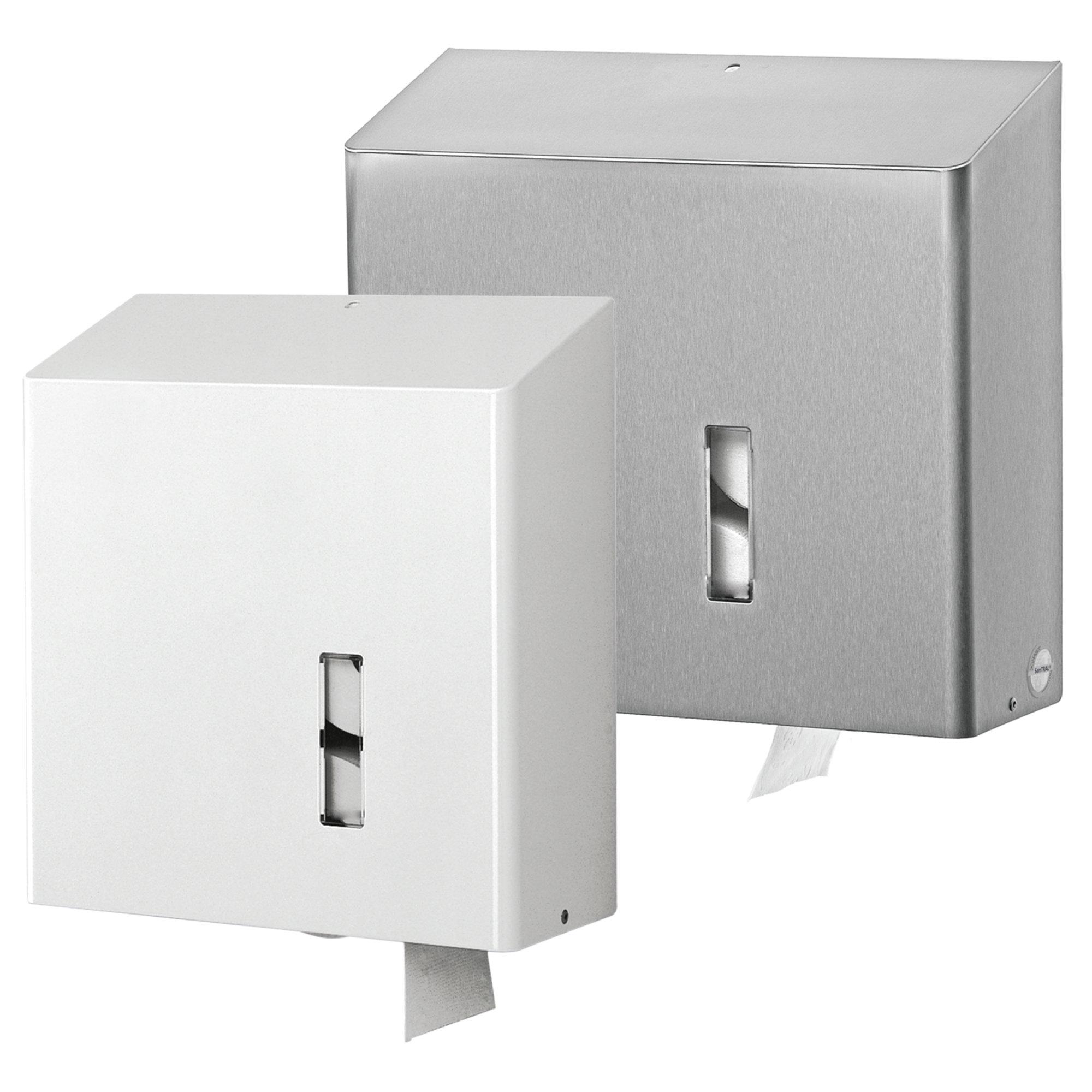 Handtrockner, Wandmontiert, Elektro, Metall, Weiß