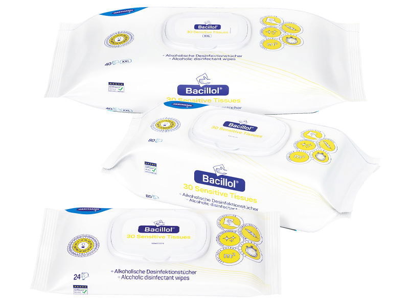 Bacillol 30 Sensitive Tissues Desinfektionstücher