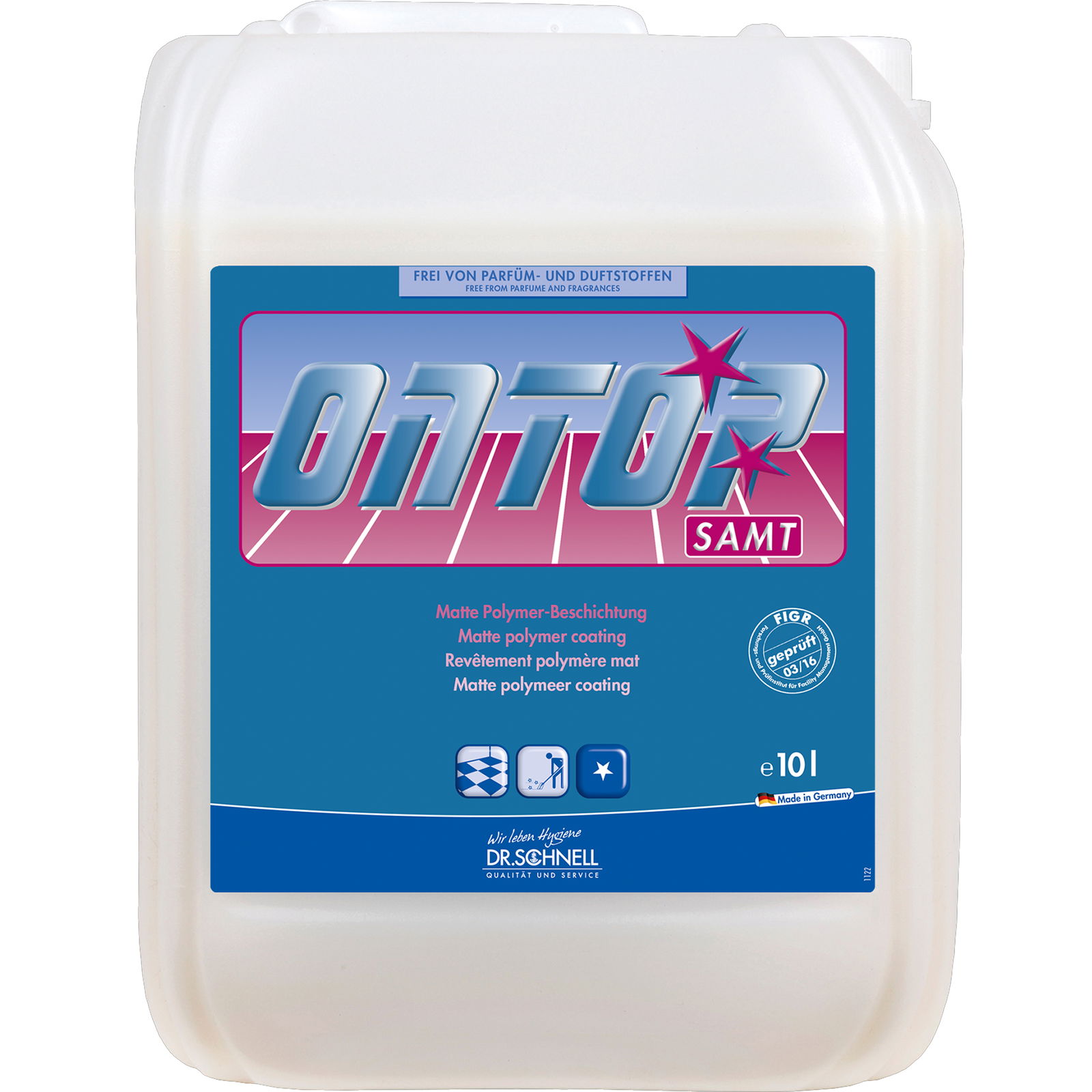 DR. SCHNELL ONTO SAMT | Matt coating for high-traffic areas