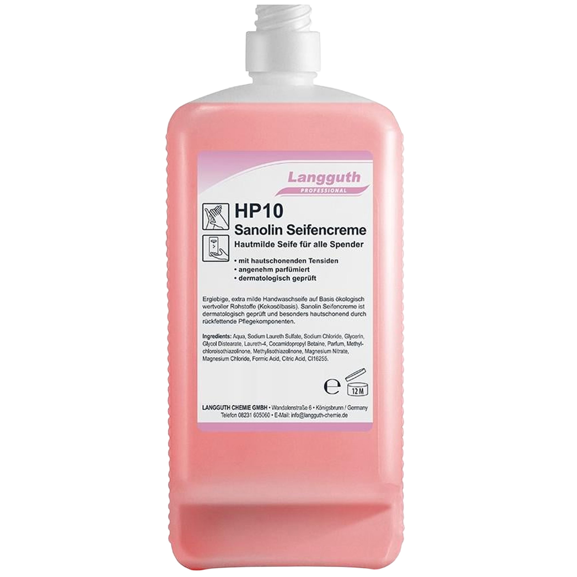 Seife, Sanolin, HP10, Hautpflege, Flasche