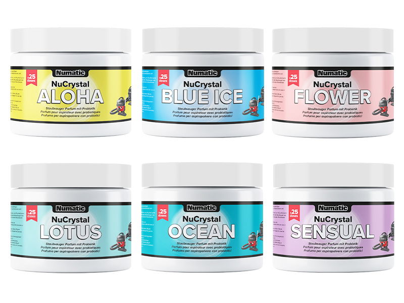 Numatic NuCrystal Vacuum Cleaner Deo 500g