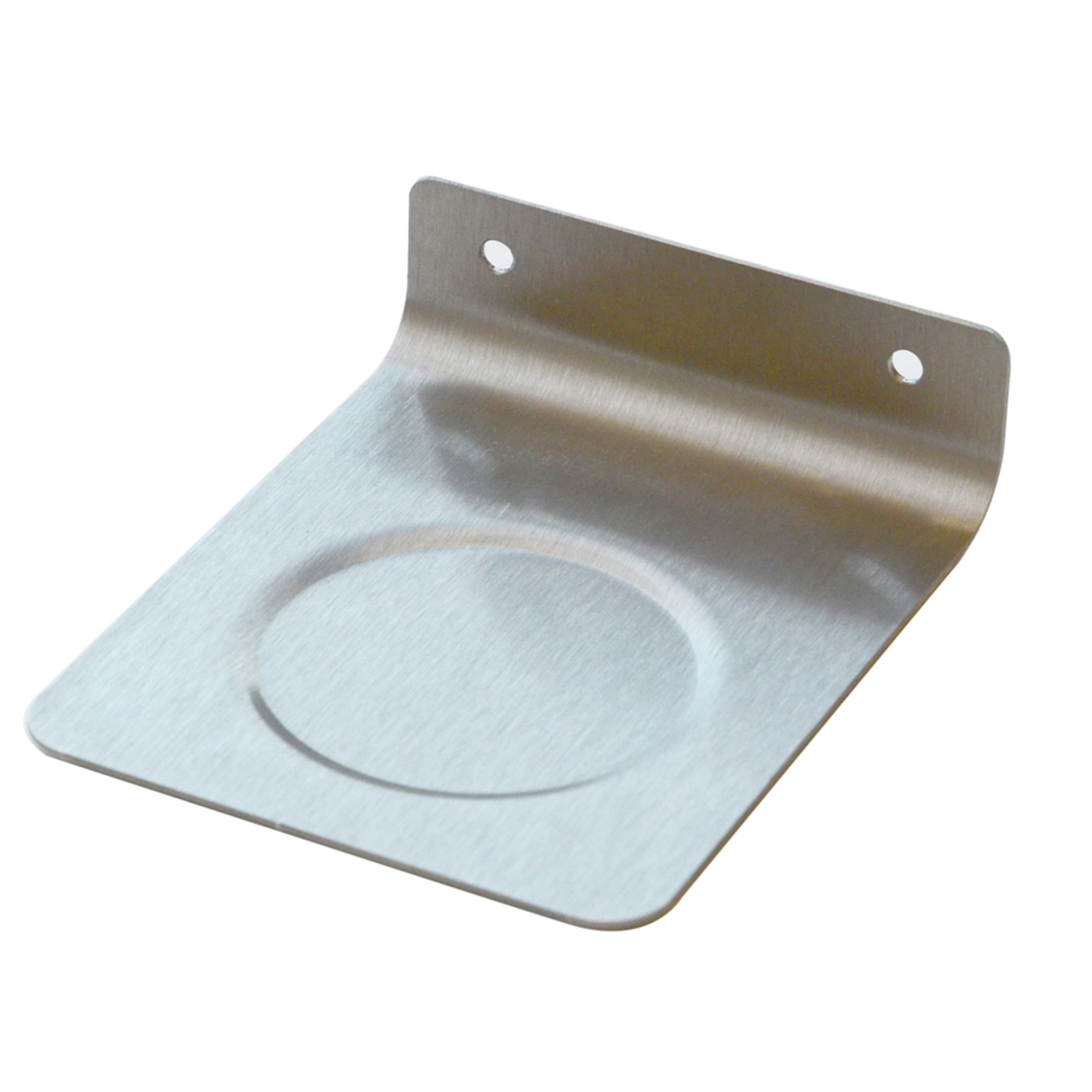 metallhalter, regalhalter, stahl, montageblech, loch 2x