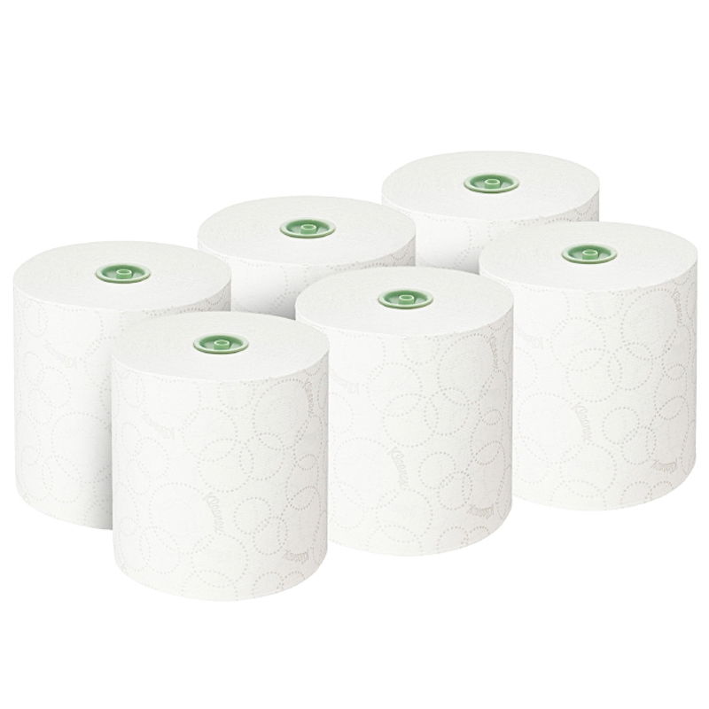 Kleenex Papierhandtuchrollen 2-lagig weiss