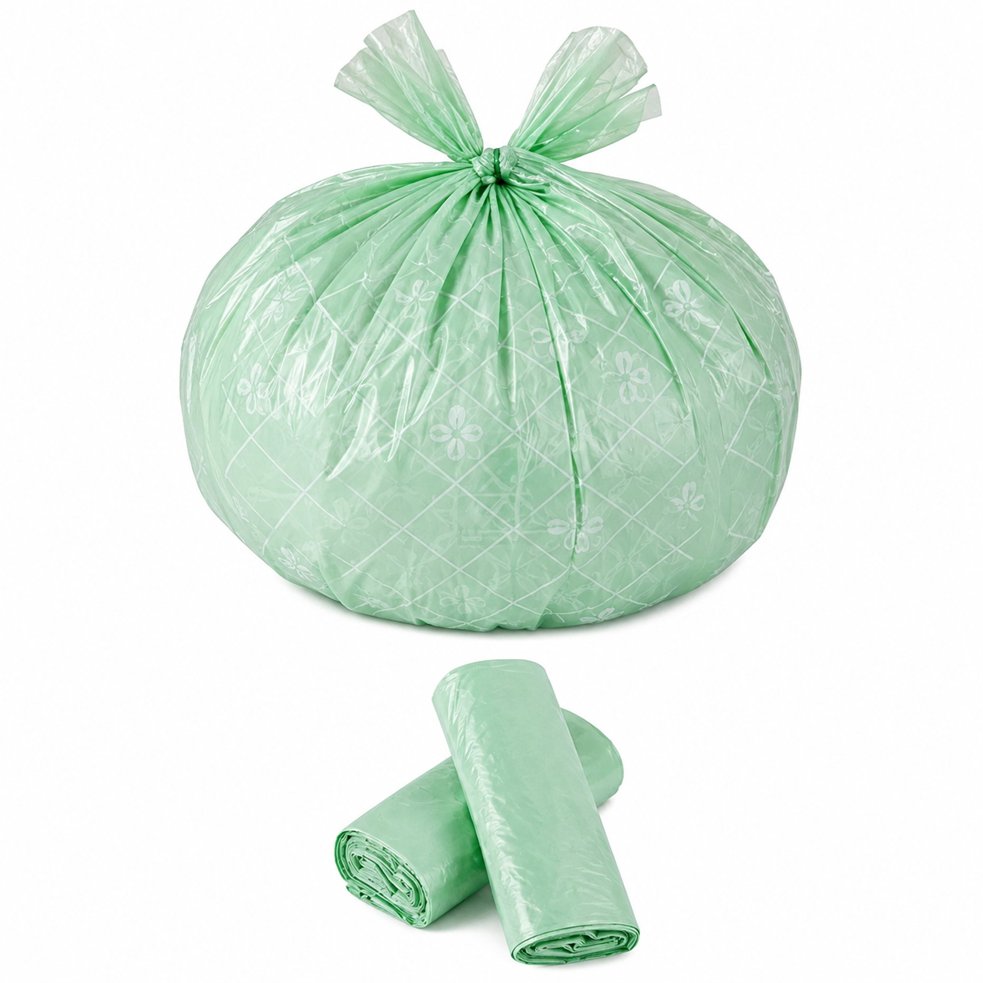 Sacchi per rifiuti organici da 35 l | a base di amido di mais | compostabili