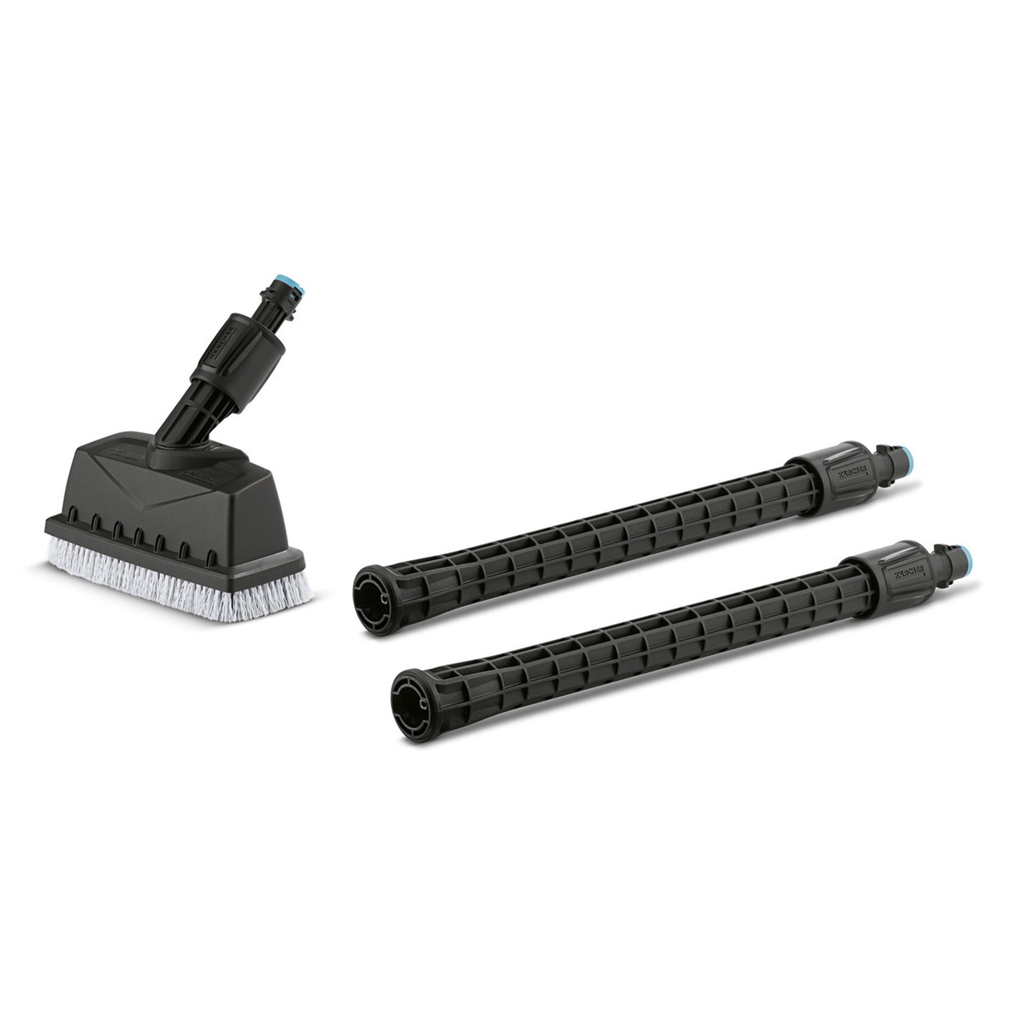 Reinigungsset, Besenkopf, Teleskopstiel, Schrubberkopf, Filterbarriere
