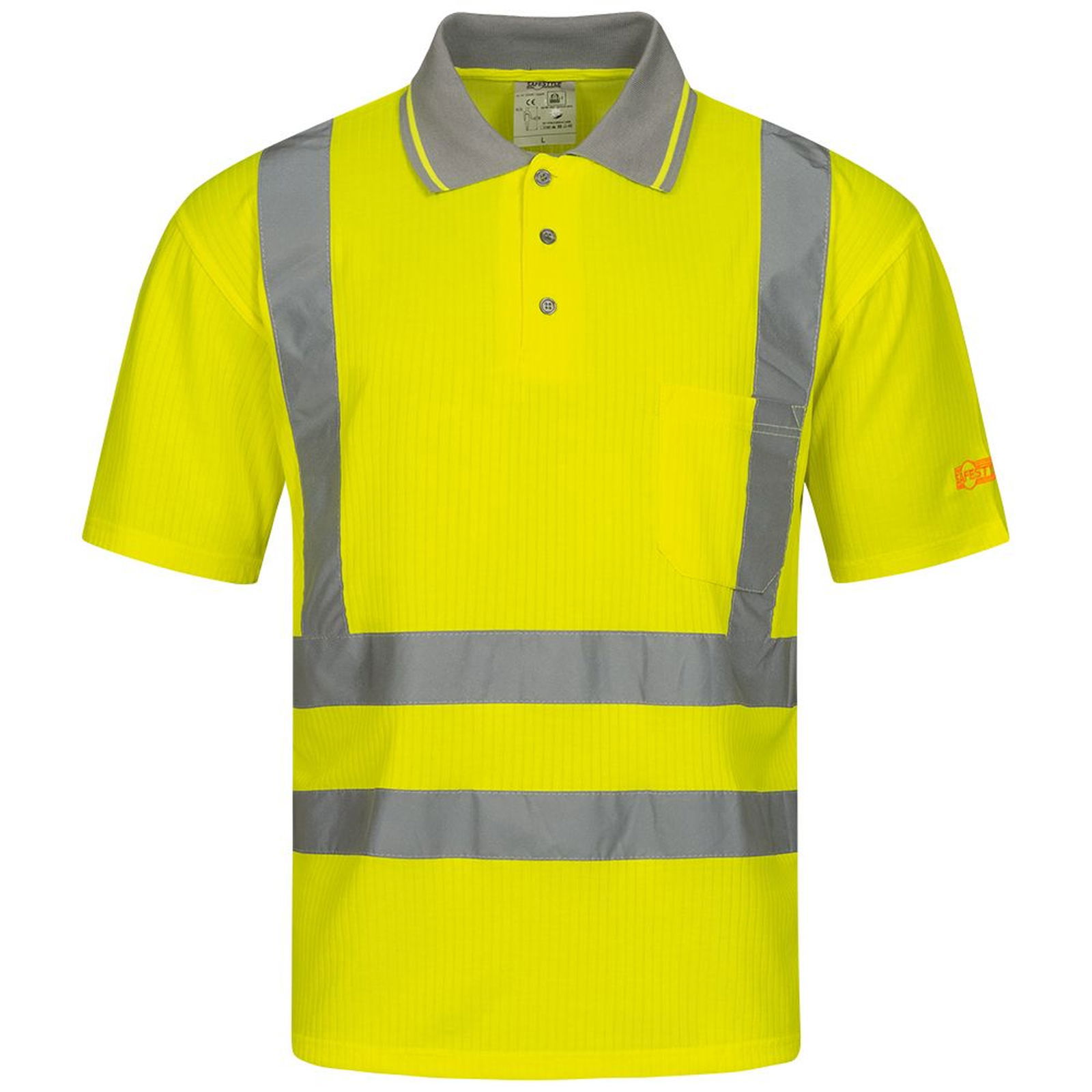 Warnschutz Poloshirt Gelb Safestyle Diego 22699