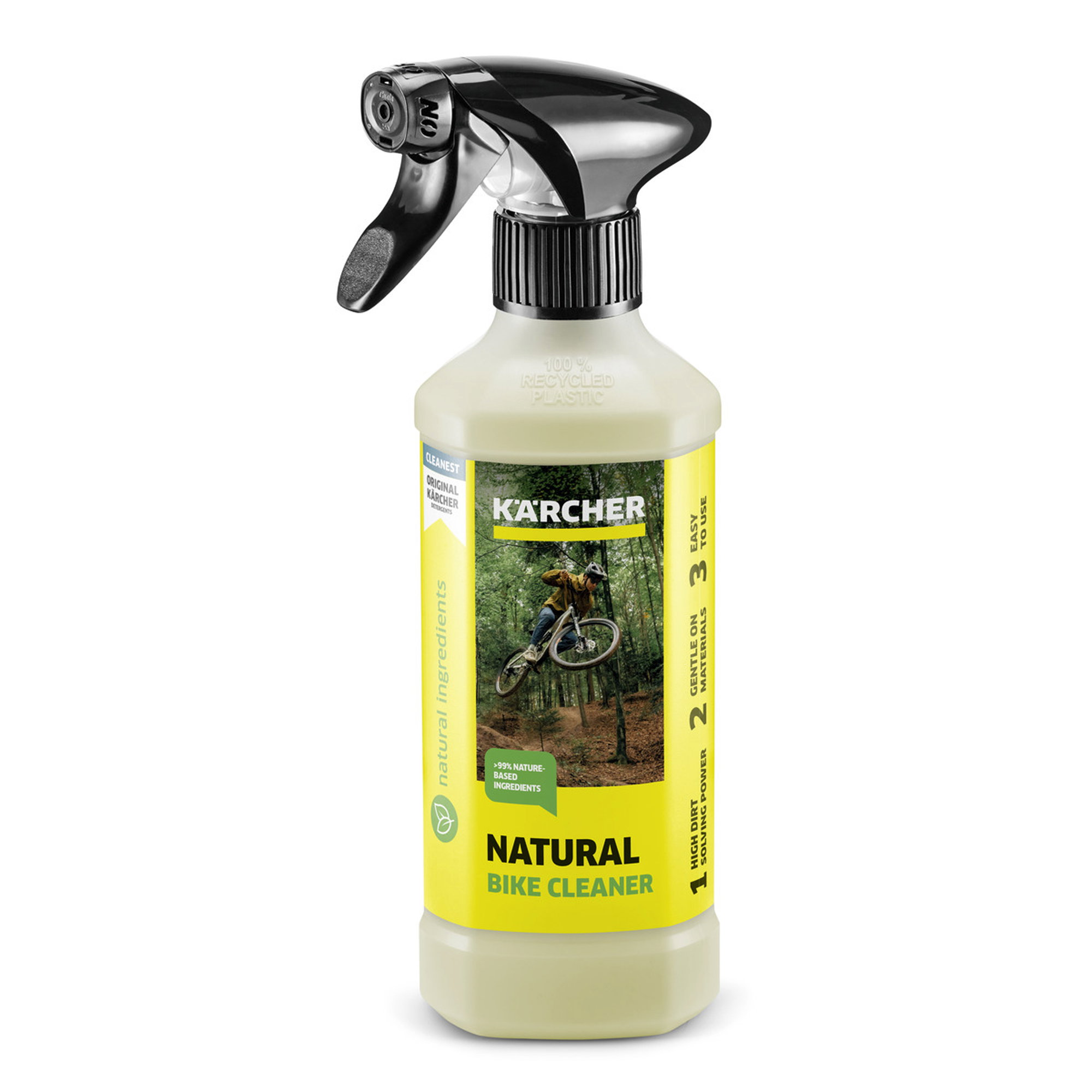 Fahrradreiniger, Sprühflasche, natürliche Inhaltsstoffe, Mountainbike, Kärcher