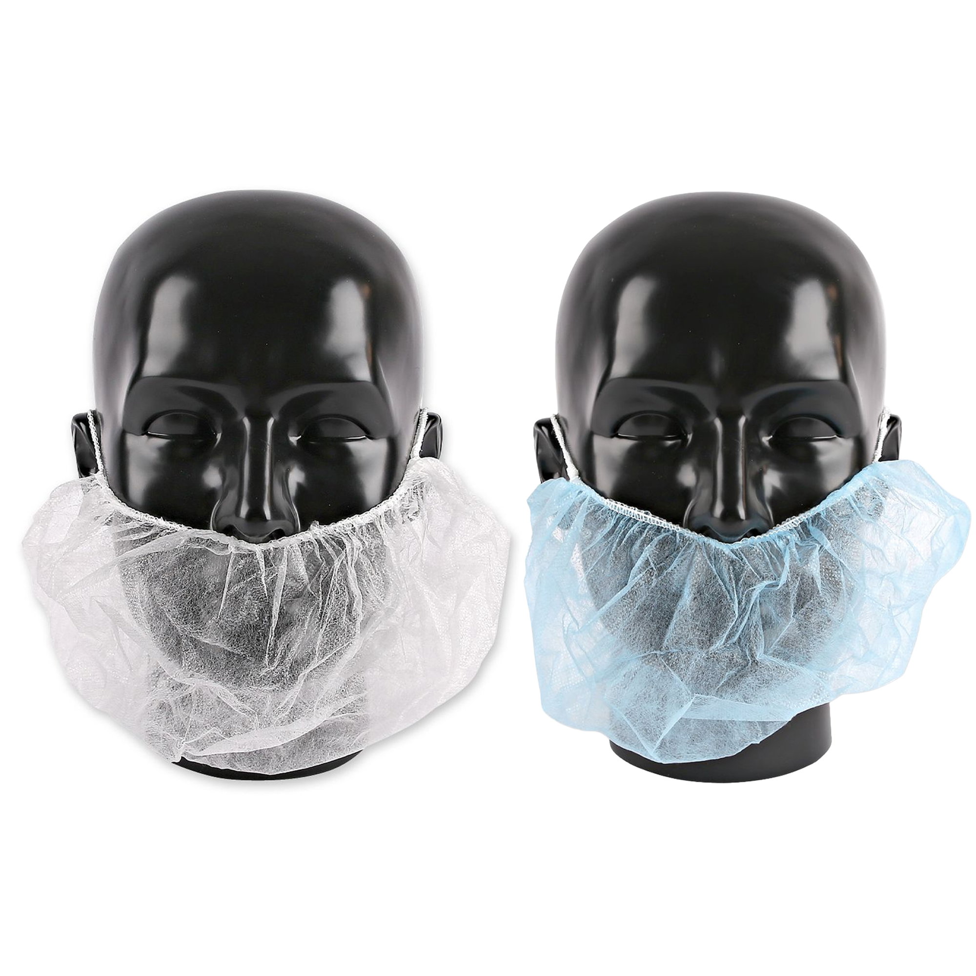 Bartschutz | mit Ohrschlaufen | latexfrei | Polypropylen | Hygostar