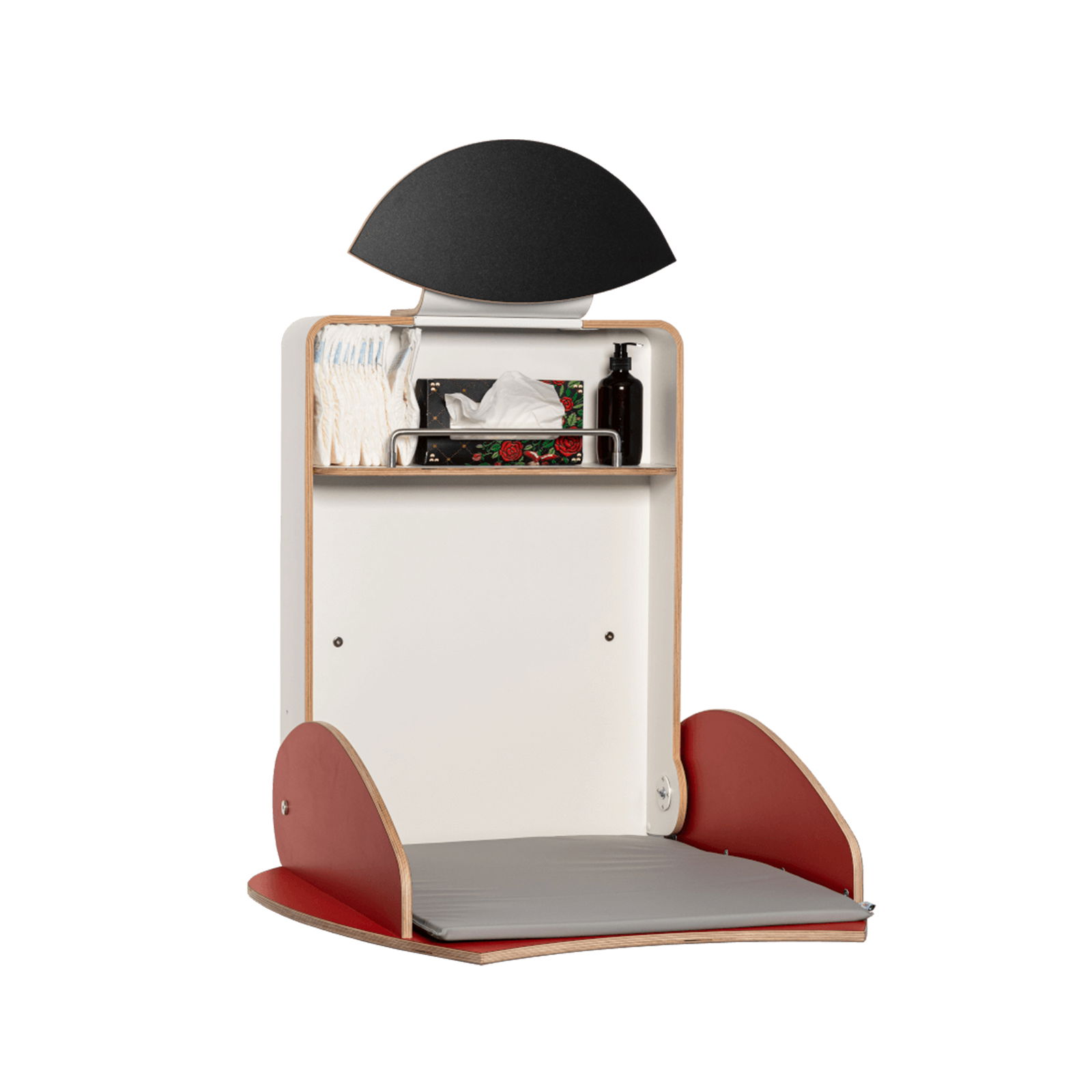 timkid TOW6009 OWO2.0 Wickeltisch Holz Marienkäfer offen