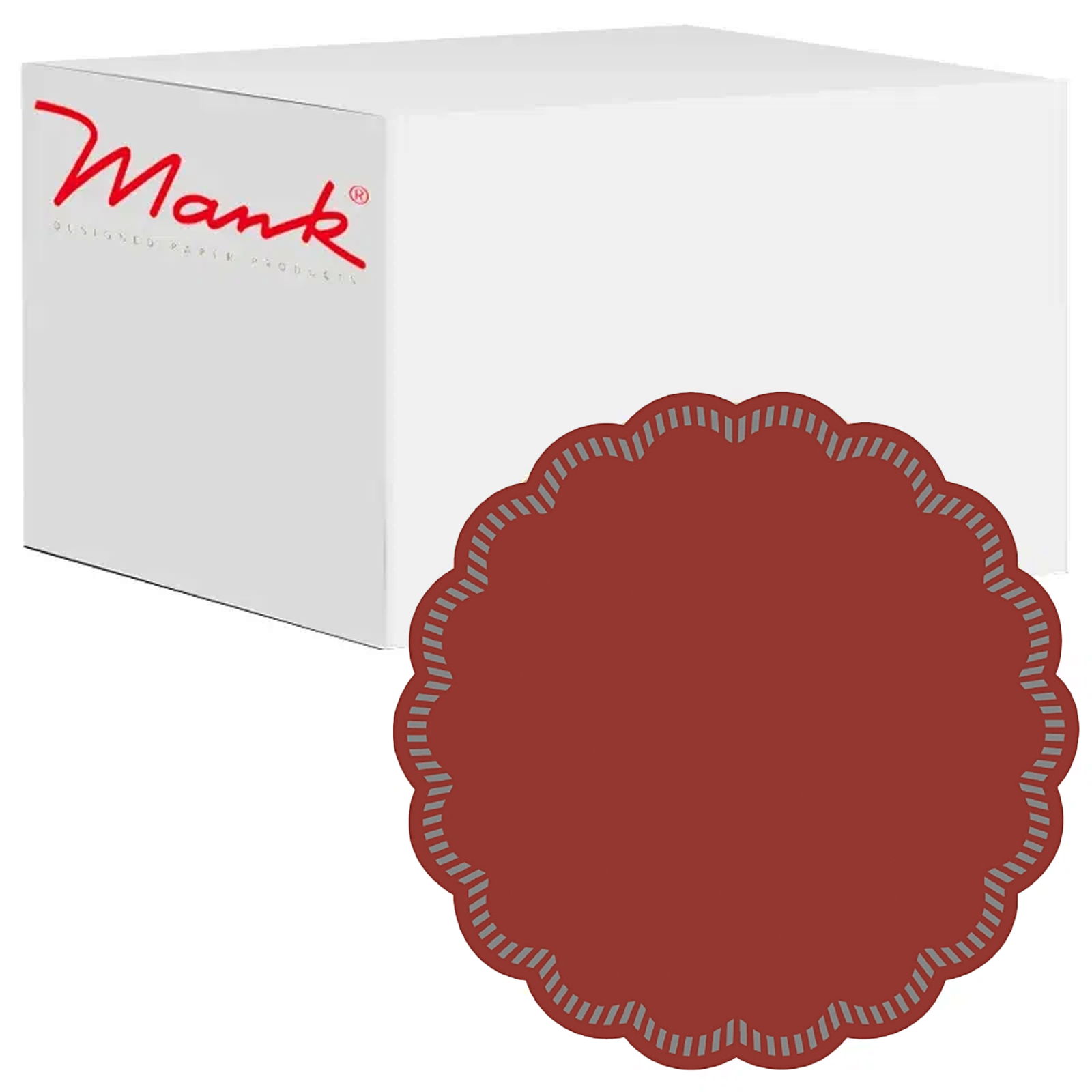 Corrugated paper glass coasters