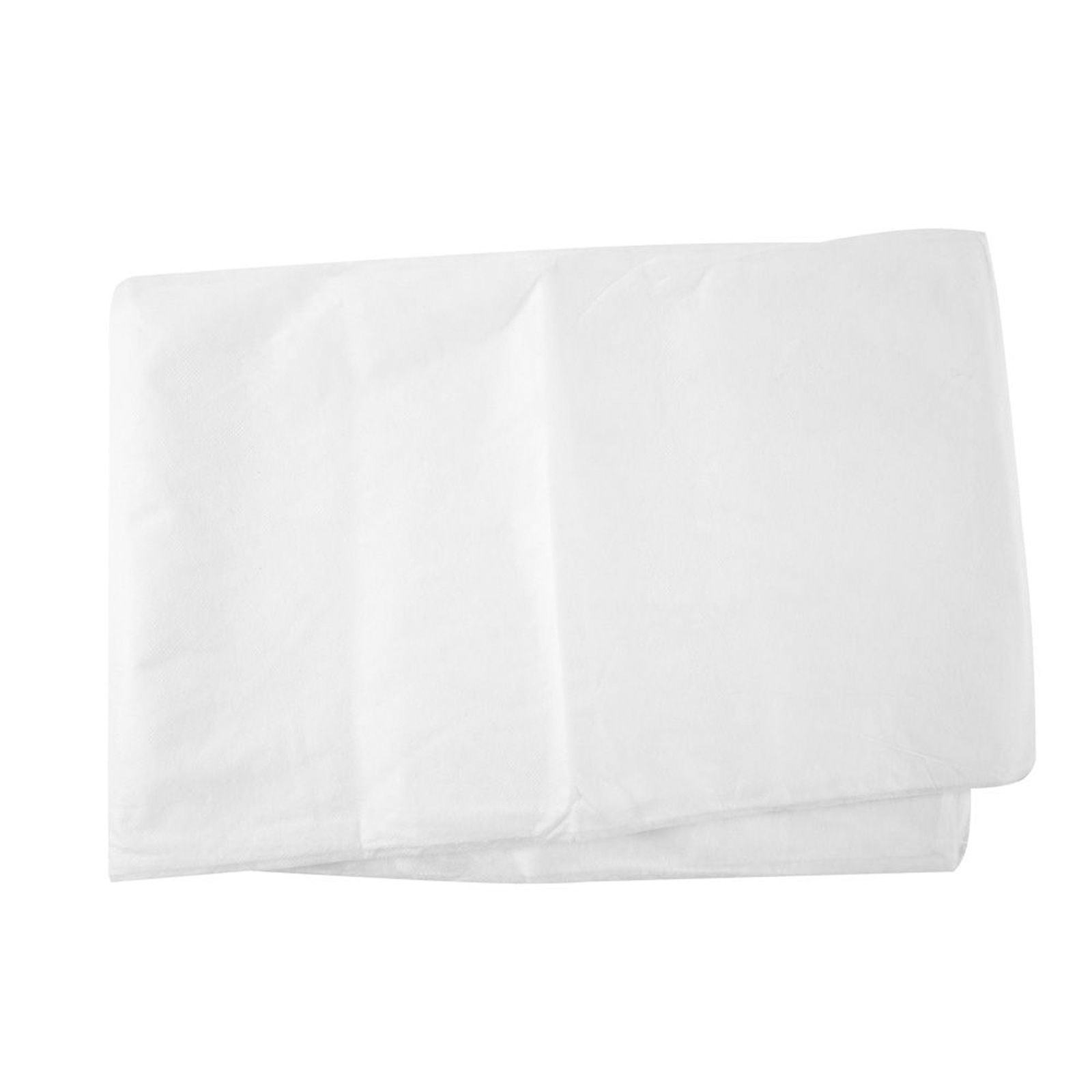 Disposable blanket cover 195 x 115 cm polypropylene white