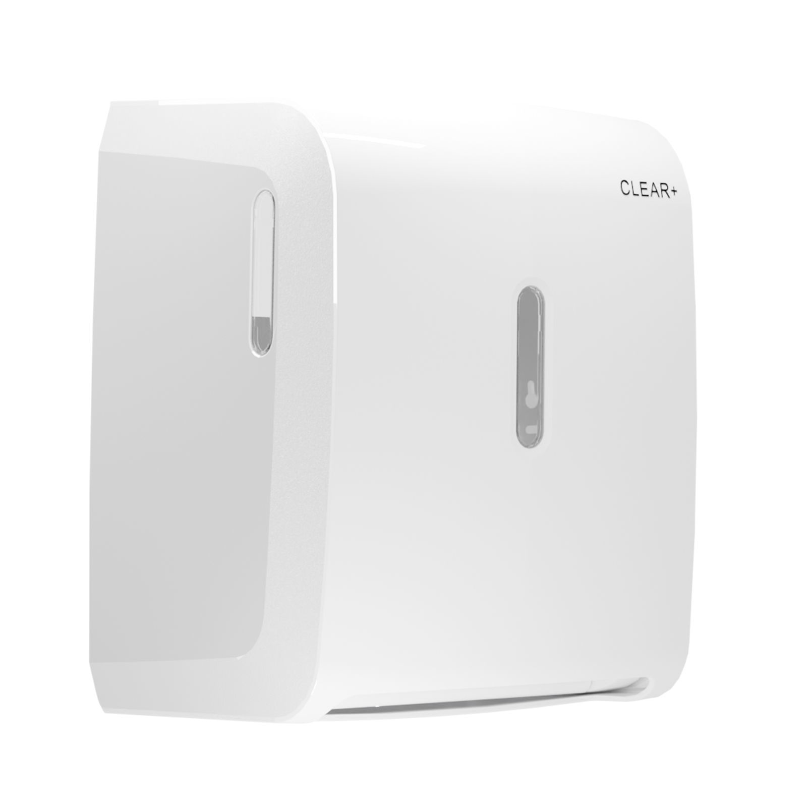 Clear+ 1701517 Handtuchrollenspender weiß