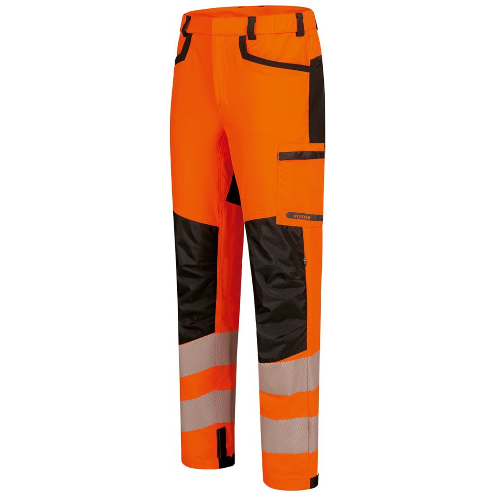 Warnschutzhose lang orange Stretch-Bundhose Elysee Bure 22762