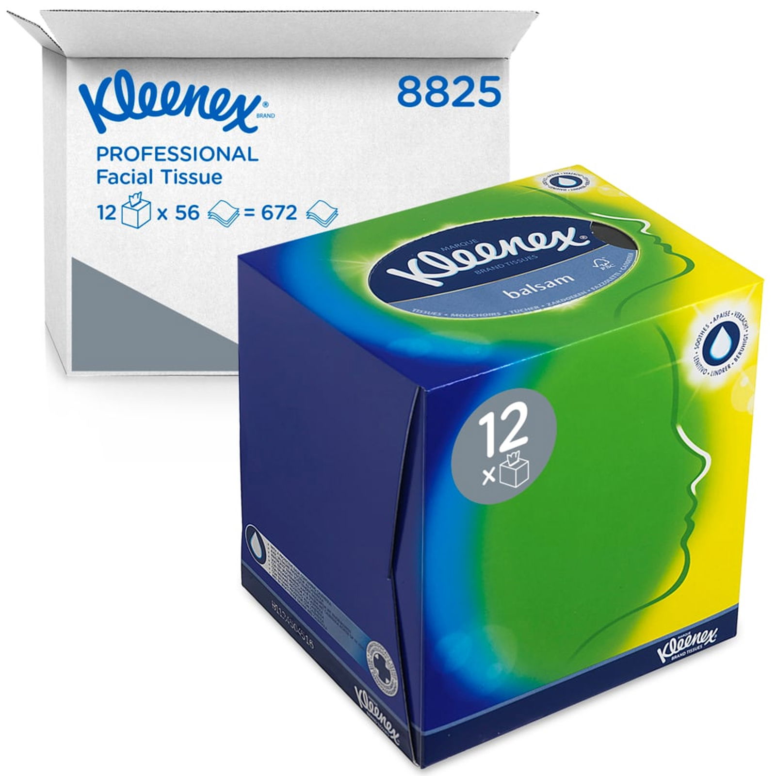 Mouchoirs en papier Kleenex 8825 3 plis blancs