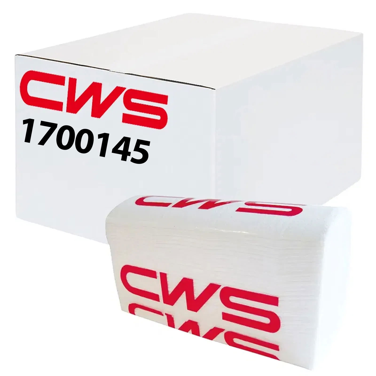 Asciugamani di carta piegati a W in cellulosa 2 veli CWS 1700145