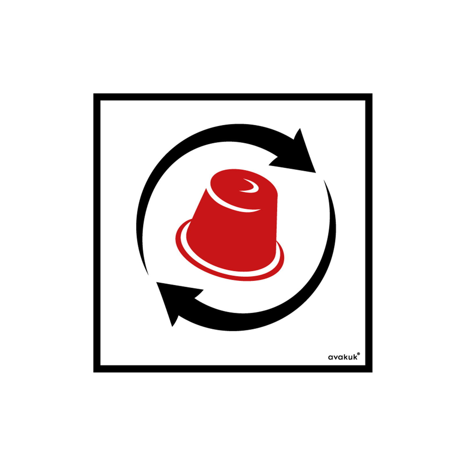 Adesivi per il riciclo | Capsule di alluminio