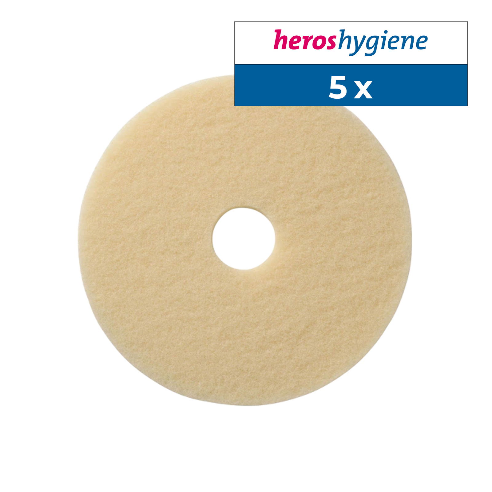 wecoline UHS Image Beige Polierpad