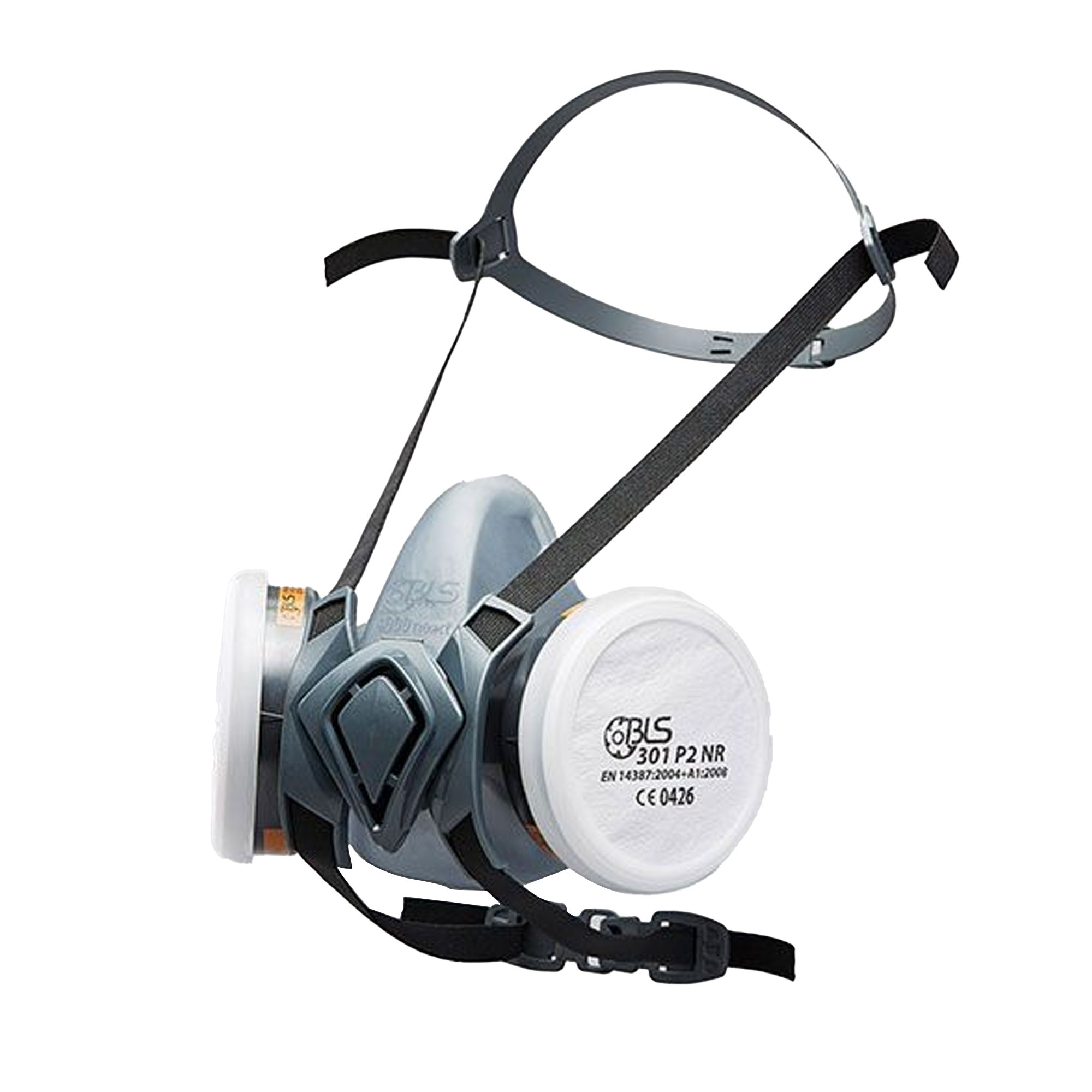 Atemschutz-Halbmaske | 4100next A2 P2 R Set mit Filter | BLS
