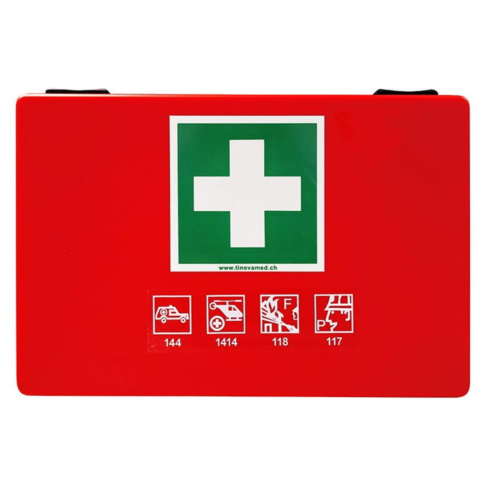 Erste Hilfe Koffer mit Wandhalterung