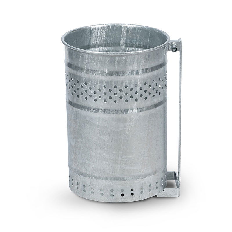 Waste garbage can 45l for wall mounting model 3