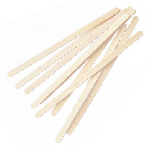 Bâtonnets mélangeurs en bois de bouleau