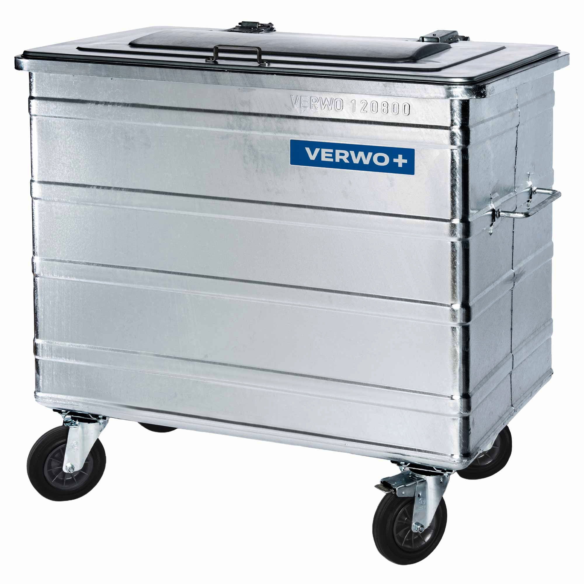 600 Liter Stahlcontainer VERWO