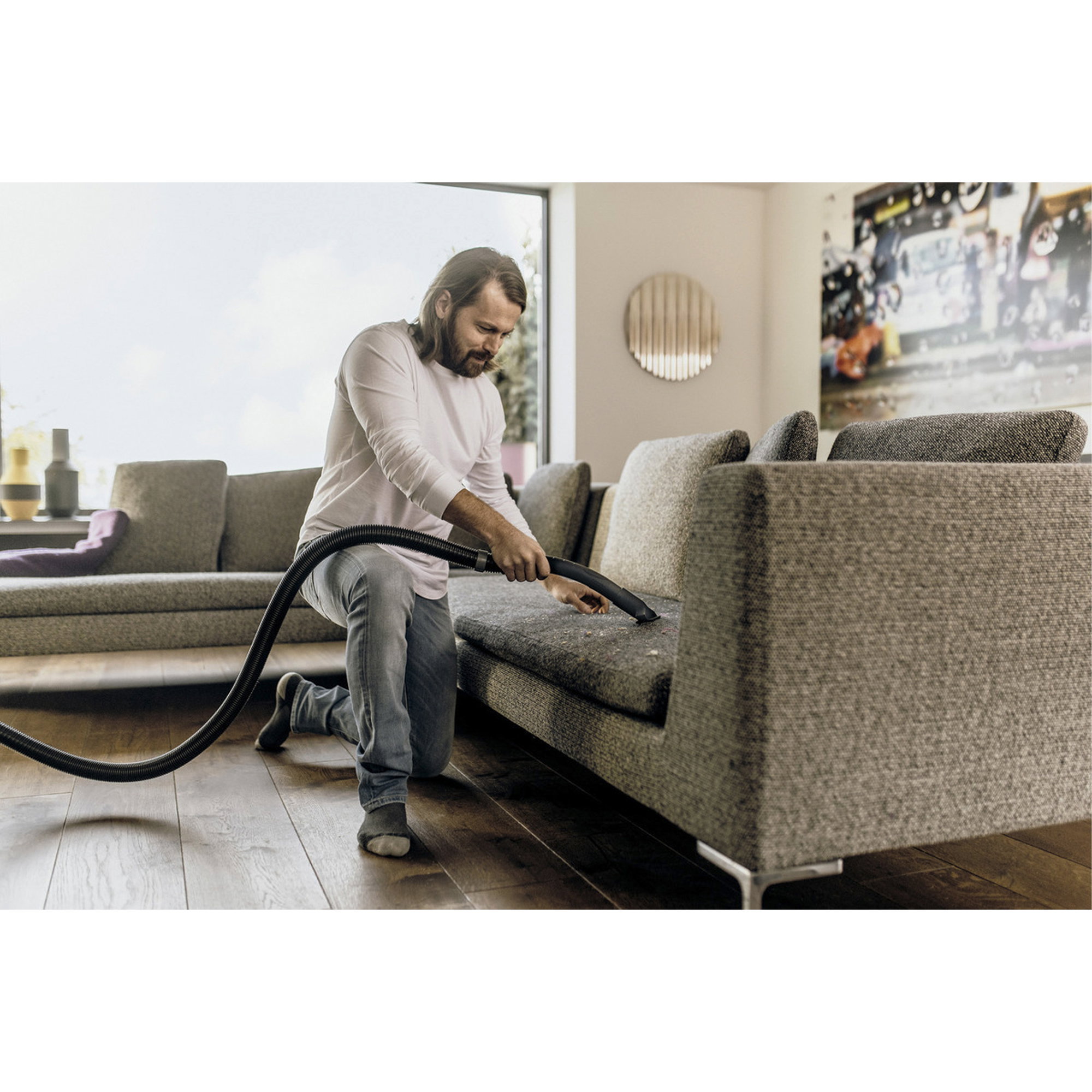 Staubsauger, Sofa, Wohnzimmer, Wohnmöbel, Kabel