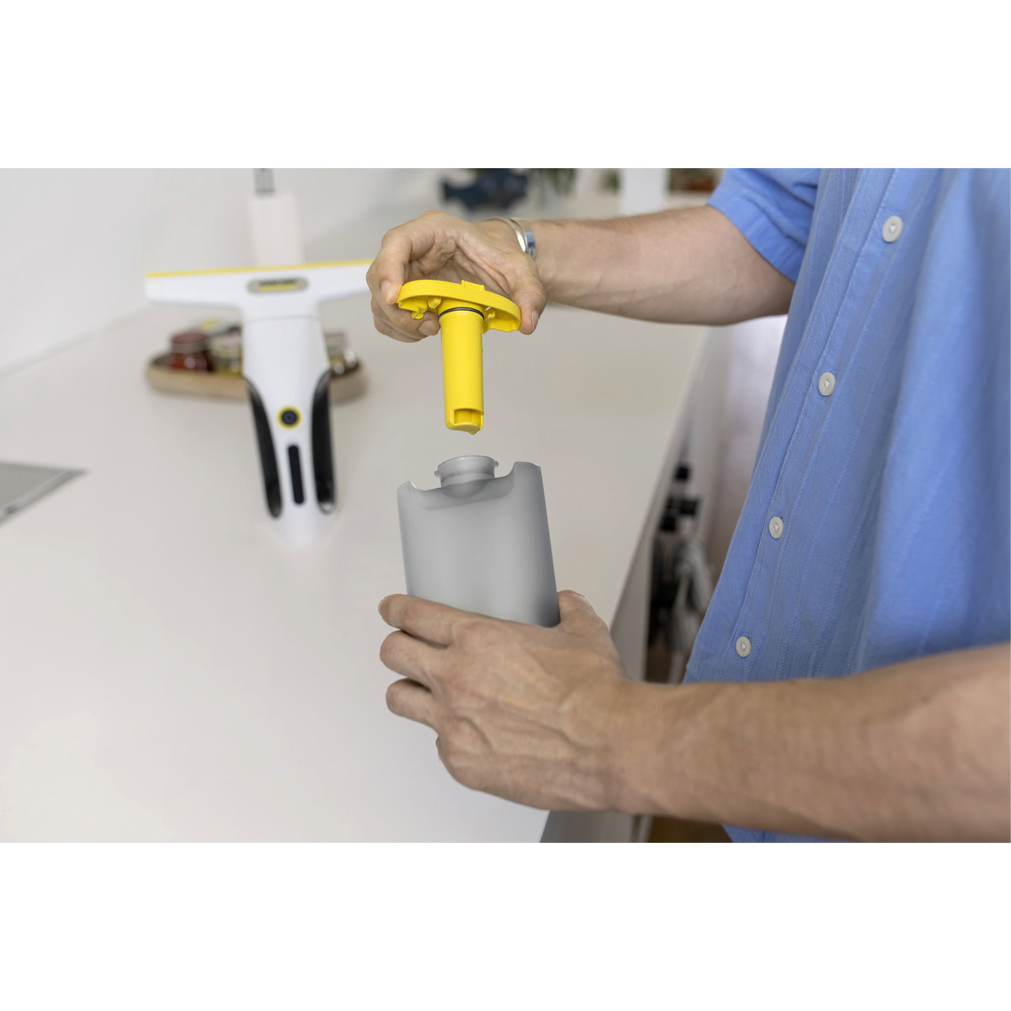 Kunststoffflasche, Pumpe, Silikon/Plastik, Abfüllung, Werkzeug