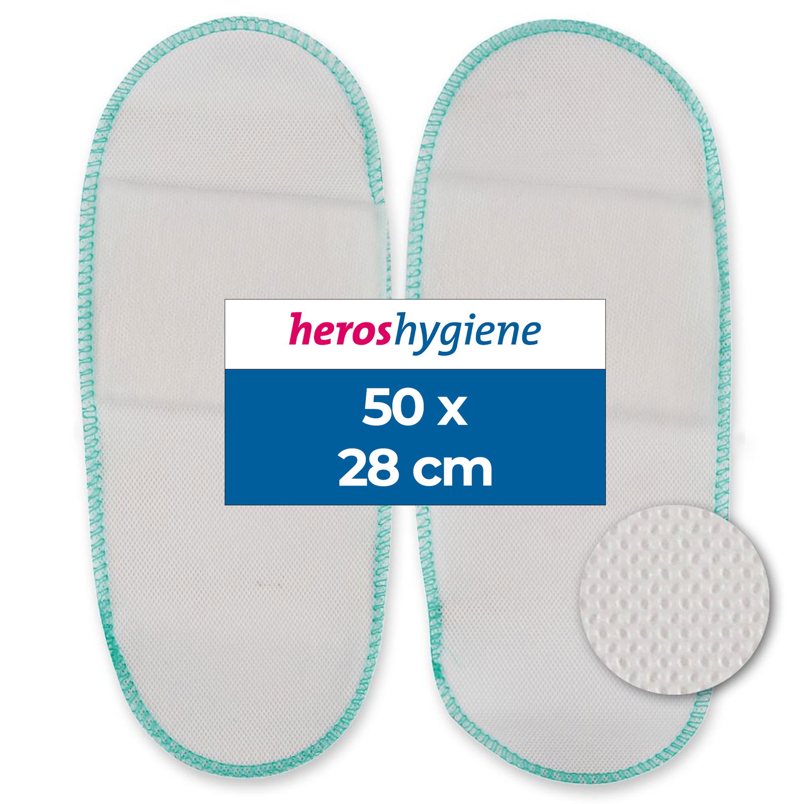 Ciabatte da hotel in tessuto non tessuto PP aperte 28 cm