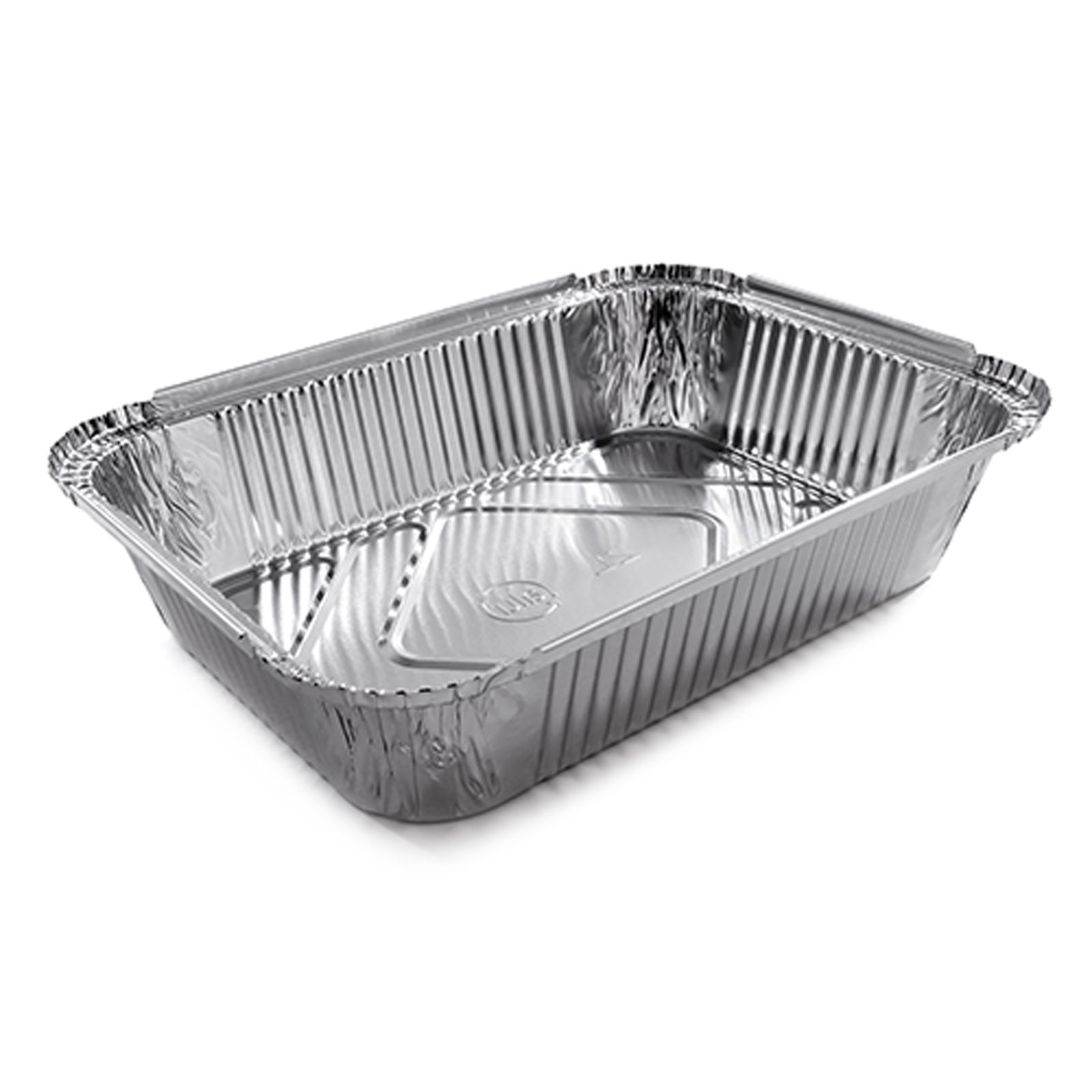 Boîte à emporter en aluminium | 2'000 ml | couvercle inclus