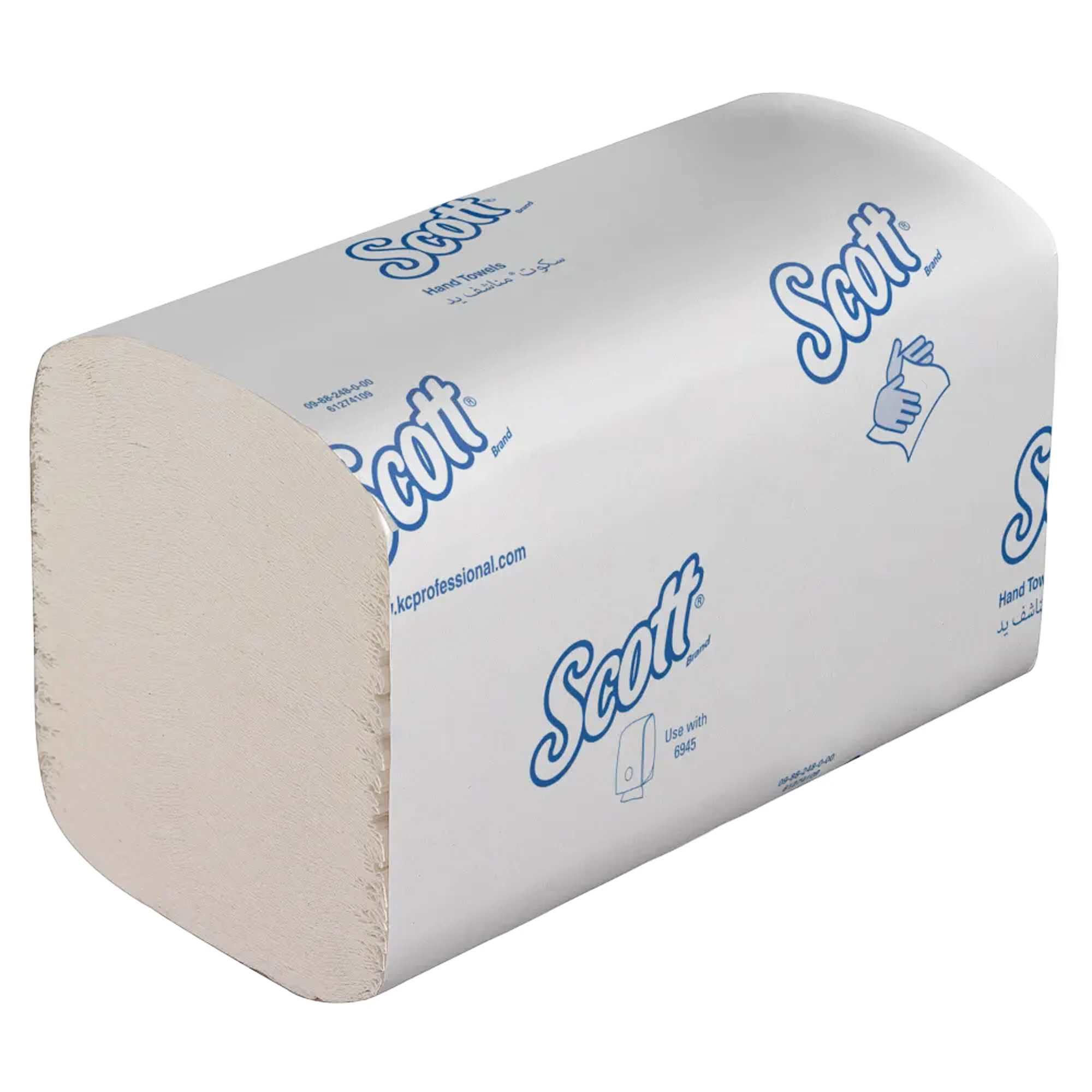 Papierhandtücher M-Falz | 1-lagig | Recycling | Scott Control 6663